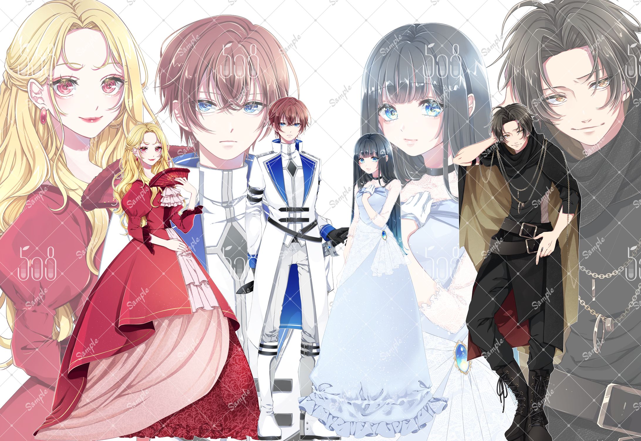 東方博様『眠れる騎士』立ち絵-1