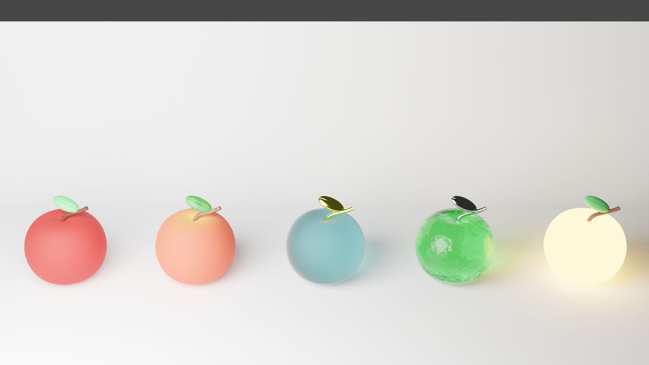 Youtube掲載のBlender講座 リンゴ編-1