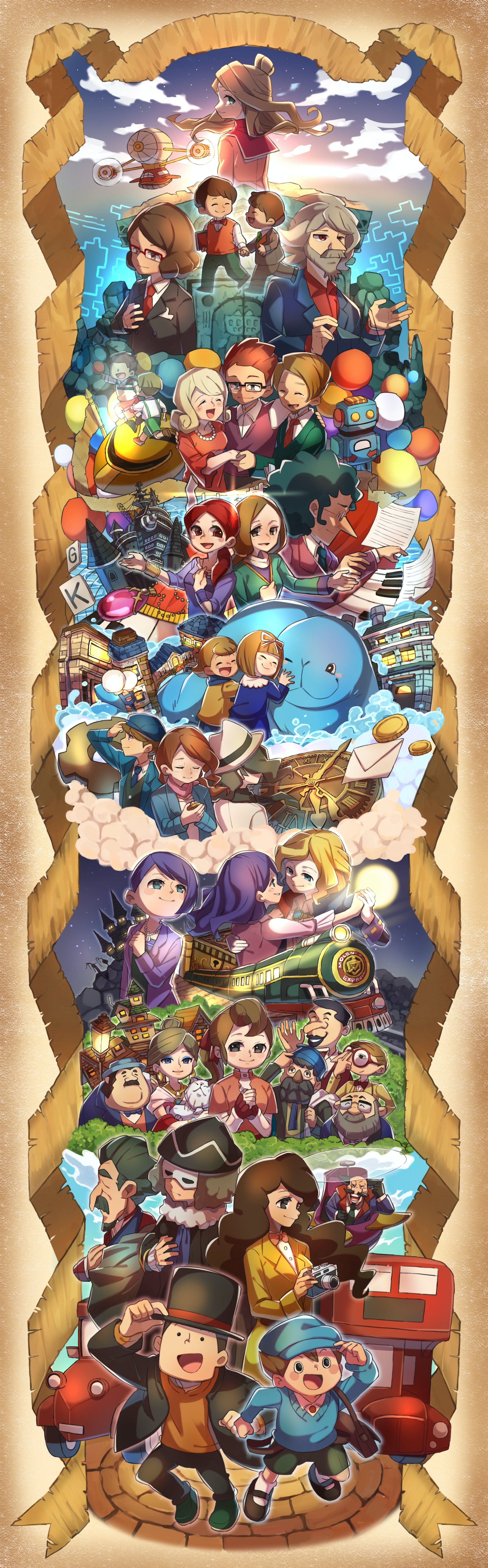 【コンテスト】「レイトン」シリーズ15周年記念-1