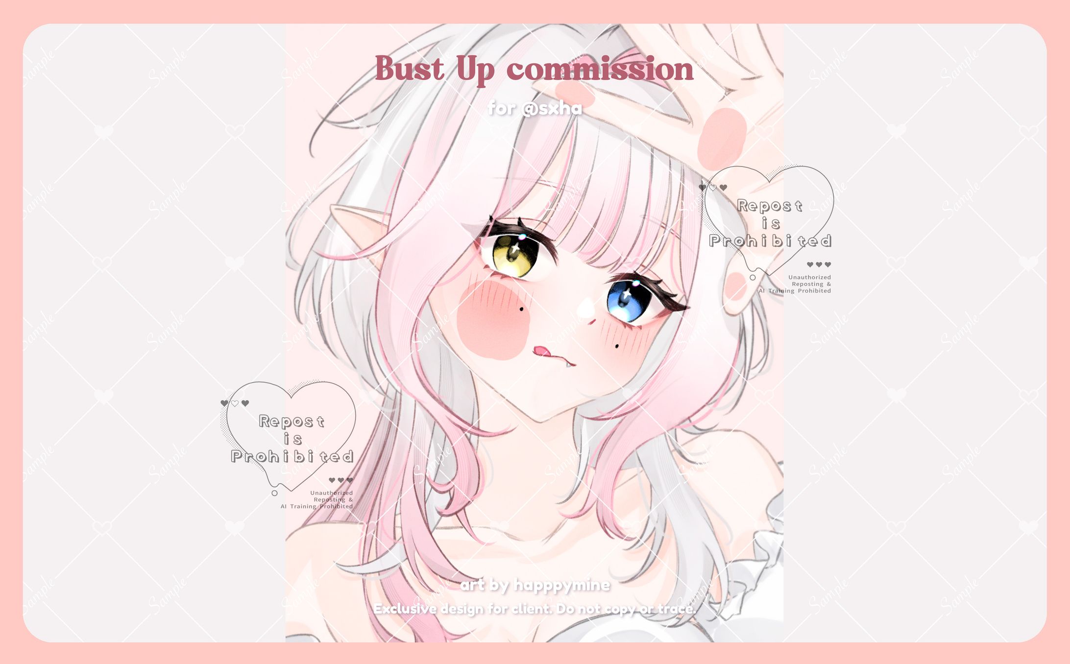 Bust Up Illustration-1