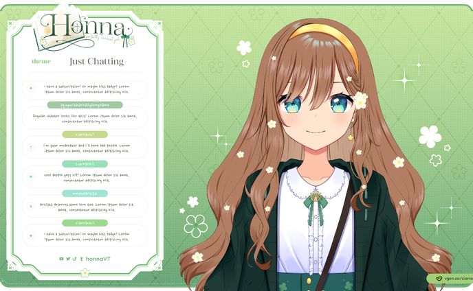 Honna - Overlays & Schedule