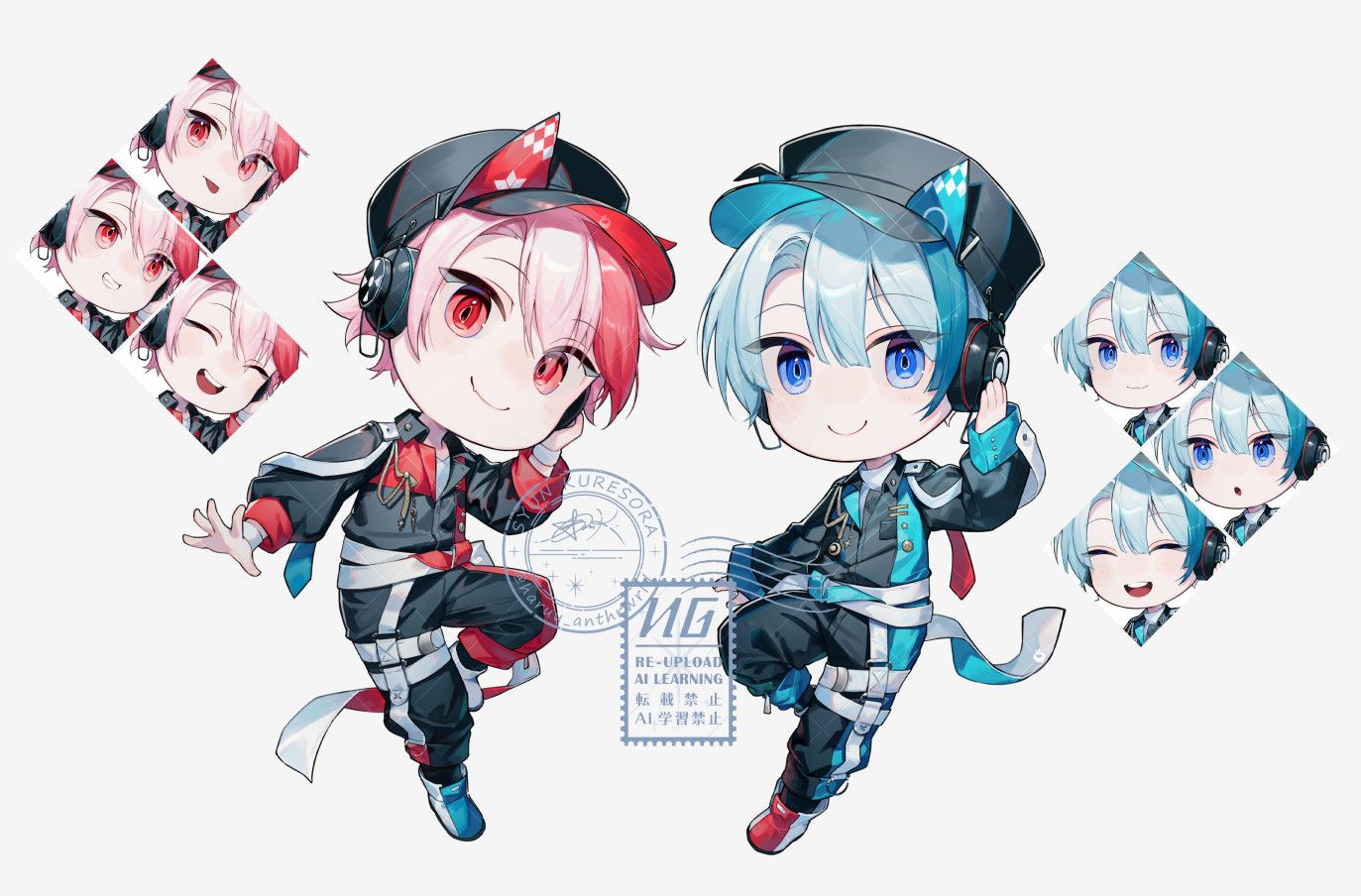 クロノヴァ Order × Chaos楽曲MV用イラスト