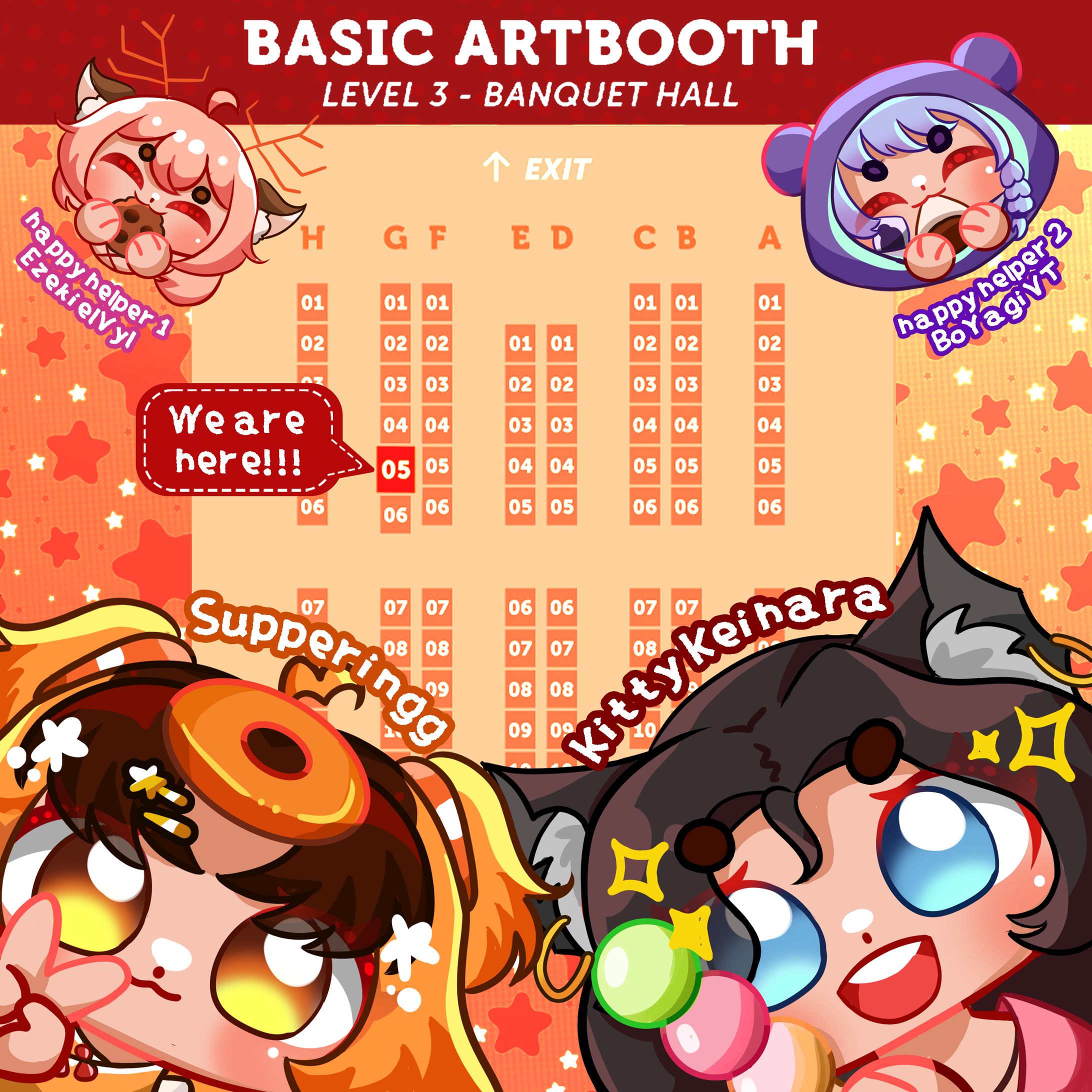 (2023) Comic Fiesta'23 Booth-1