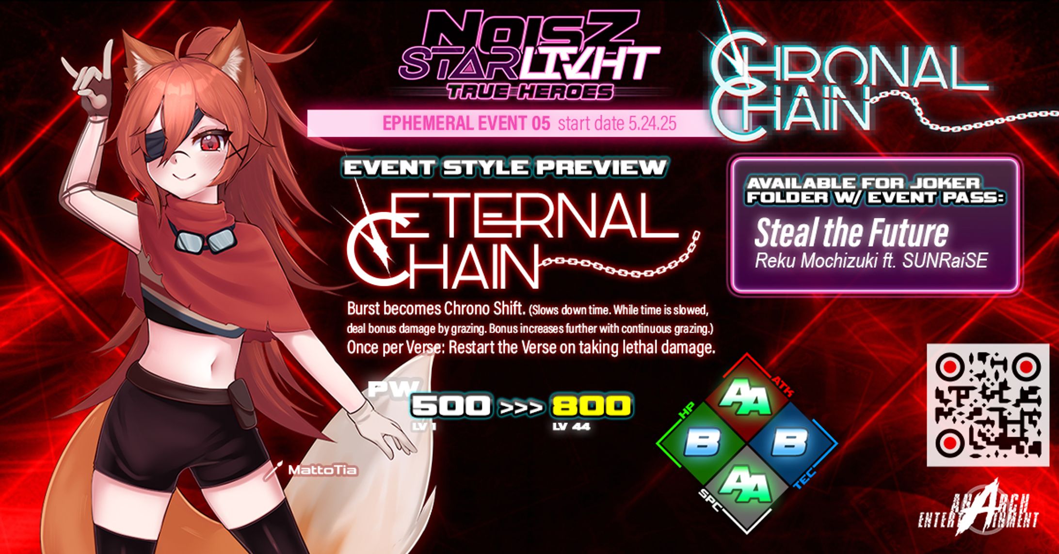 Anarch Entertainment様『NOISZ STΔRLIVHT』楽曲提供-1