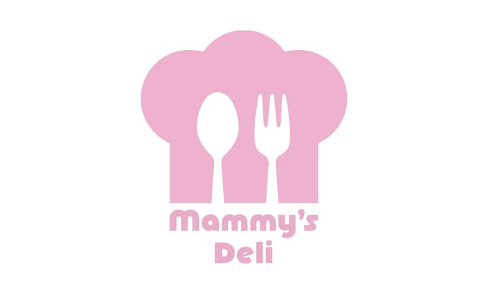 Mammy's Deli　ロゴ&スタンプカード