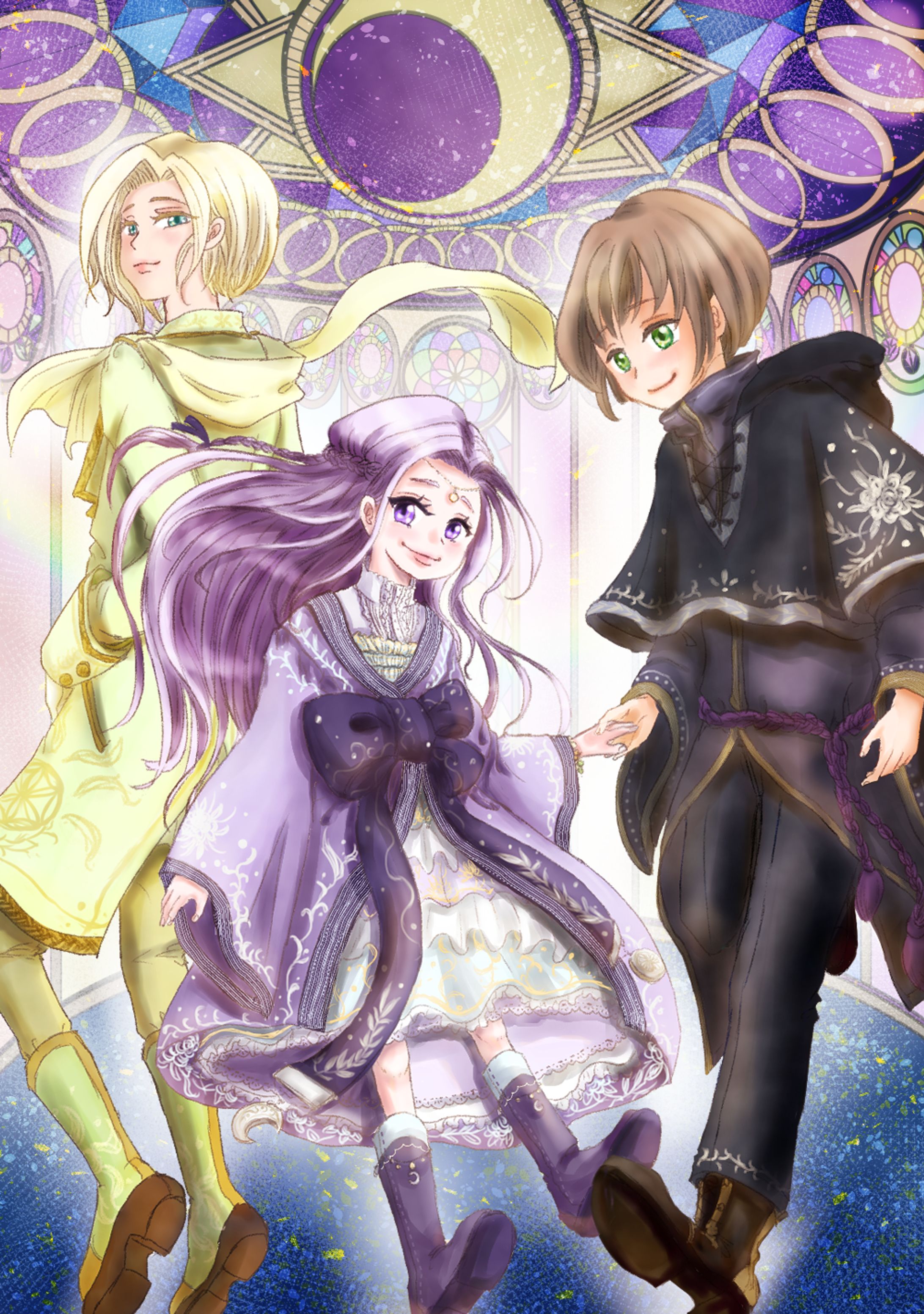 悪役令嬢と十三霊の神々-1