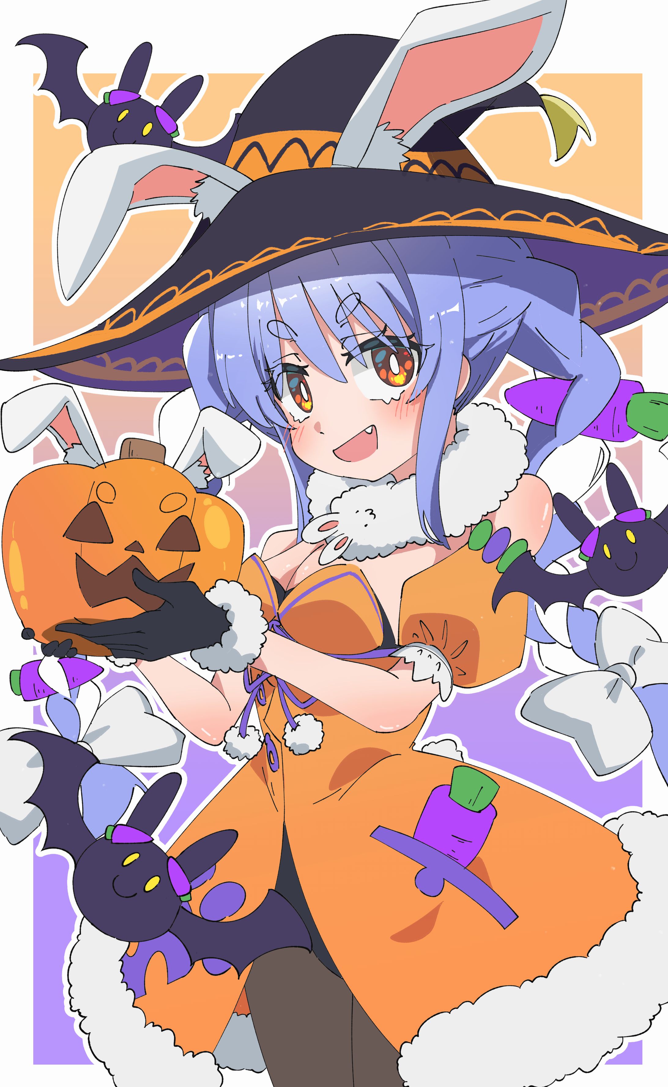 二次創作　ハロウィンぺこら-1
