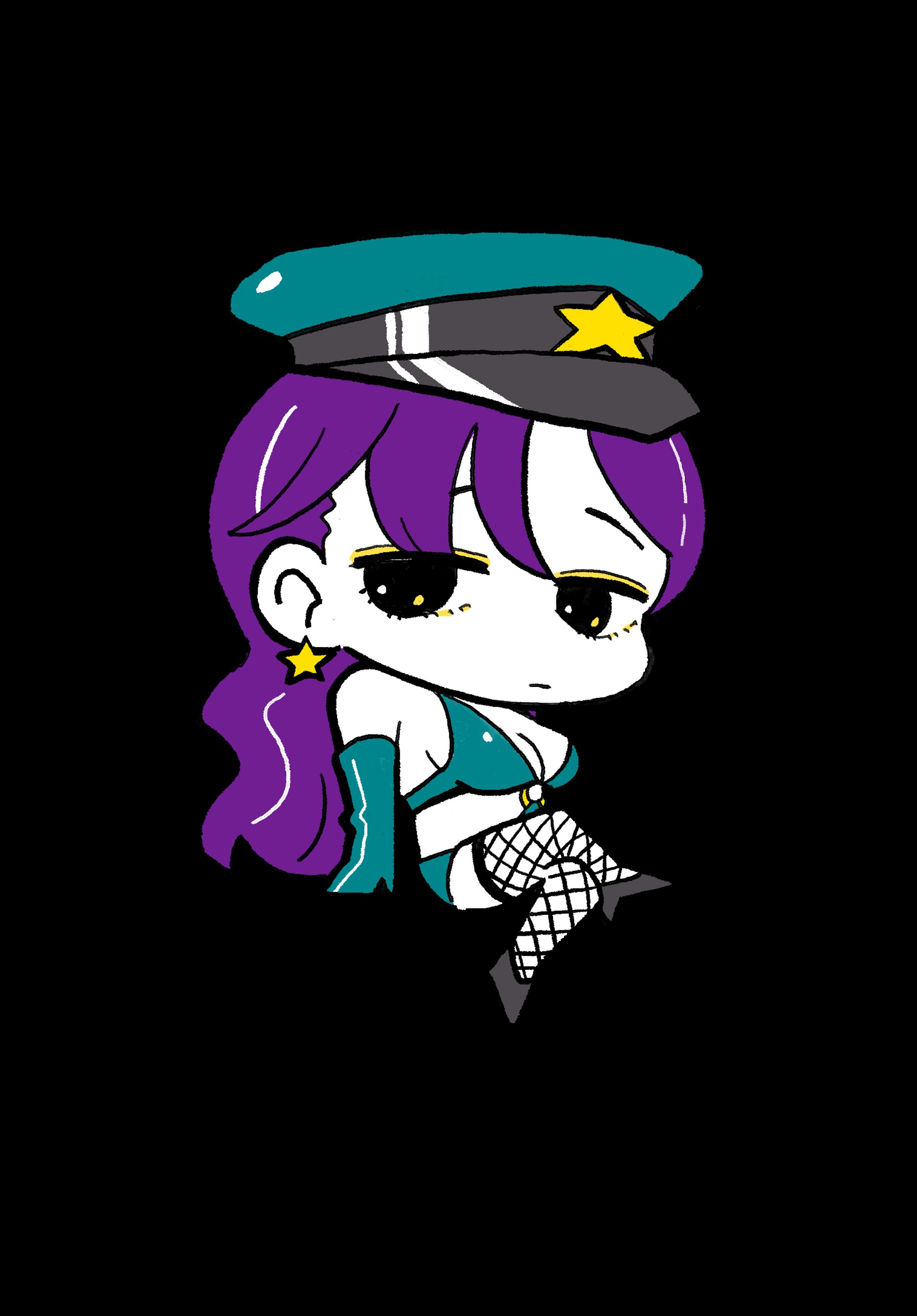 ボンテージ　ポストカードイラスト(2020)-1