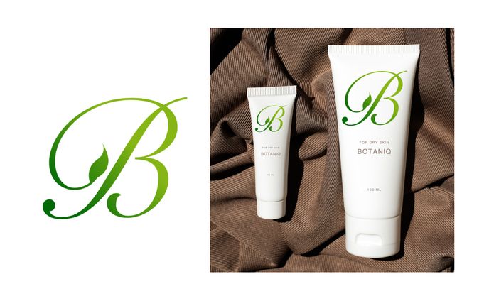化粧品会社「Botaniq」ロゴ