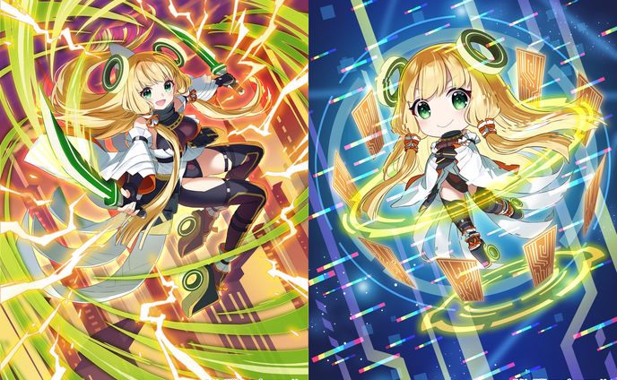 【TCG】Z/X「紙機神【太陰】」、「紙機札【太陰】」