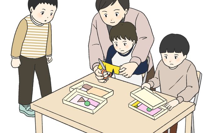 日本作業療法士協会資料　挿絵イラスト