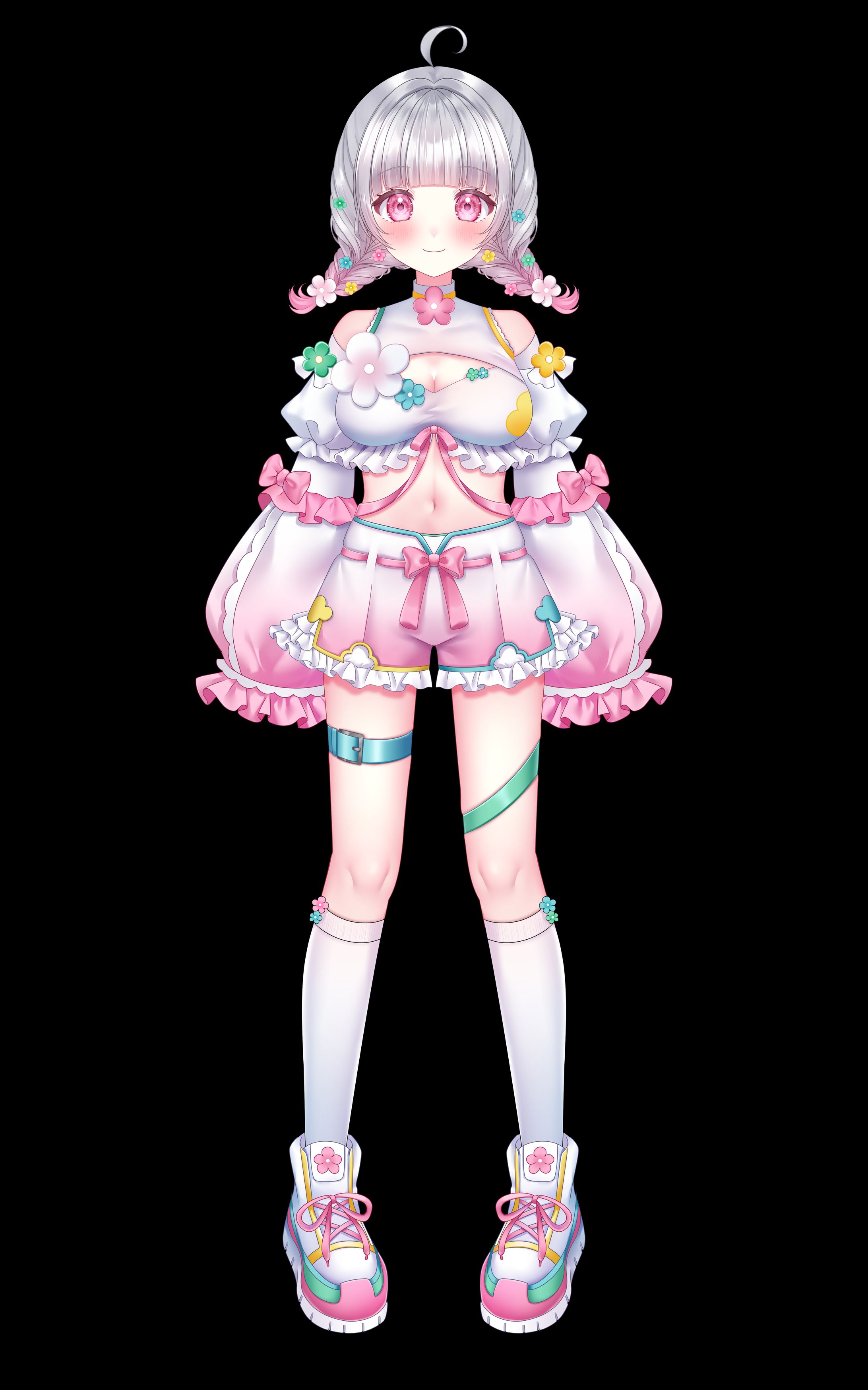 潤夏ももlive2D立ち絵＋一部デザイン-1