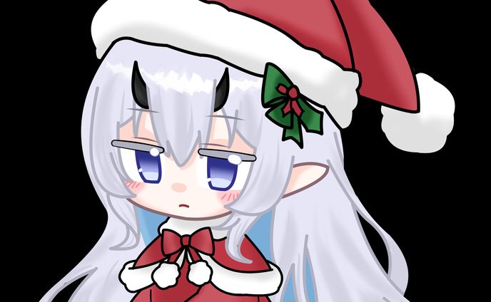 自分⎟クリスマスイラスト
