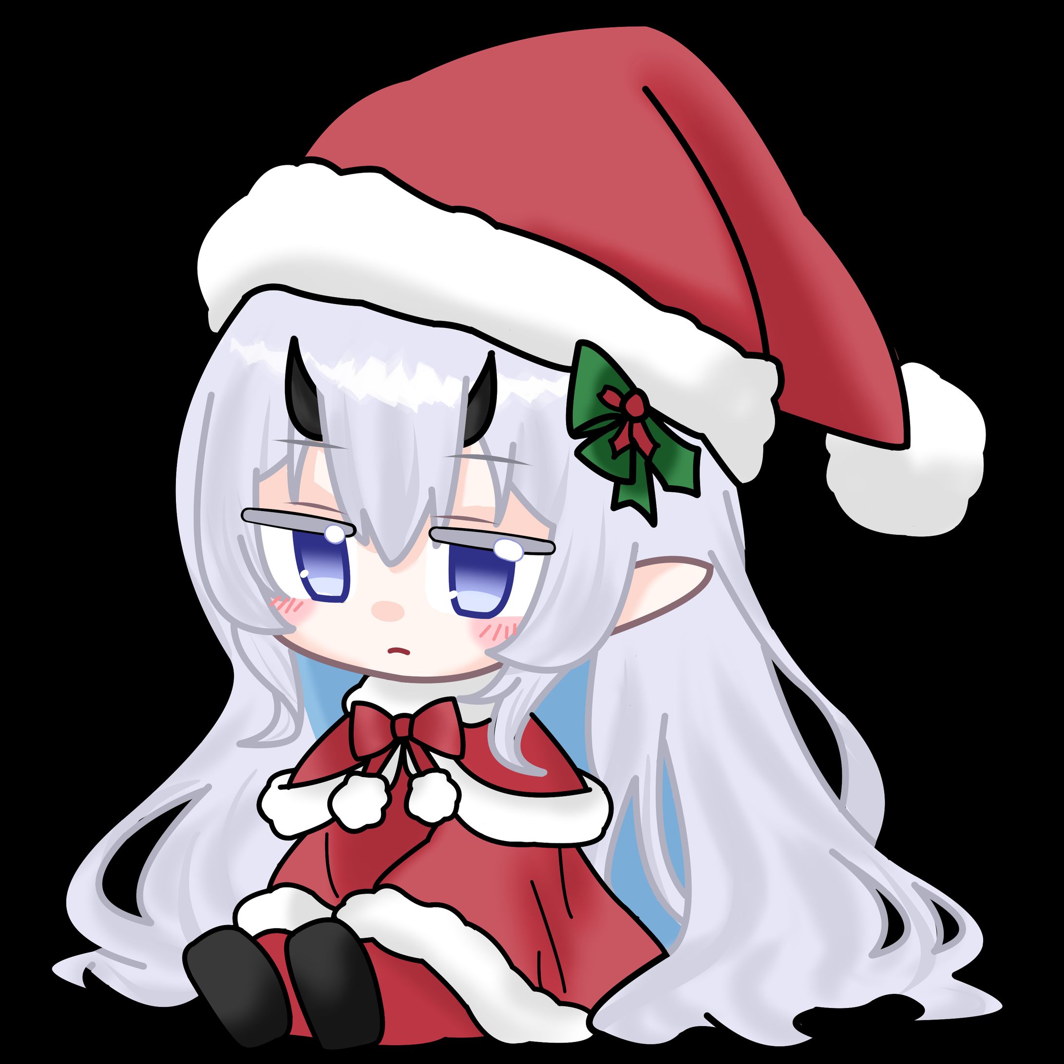 自分⎟クリスマスイラスト-1