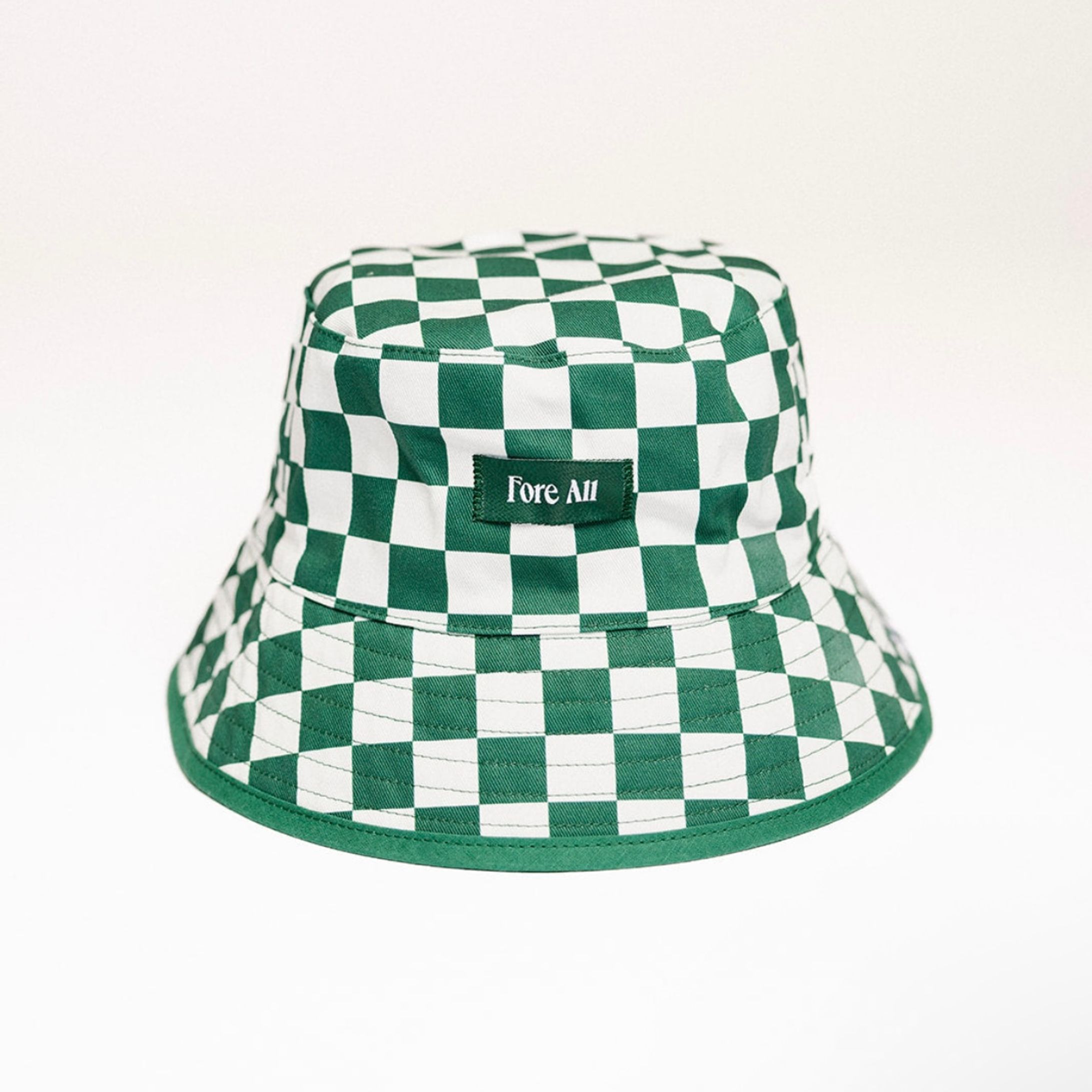 Austi Bucket Hat - Green Checkered　￥13.800（税込）-1