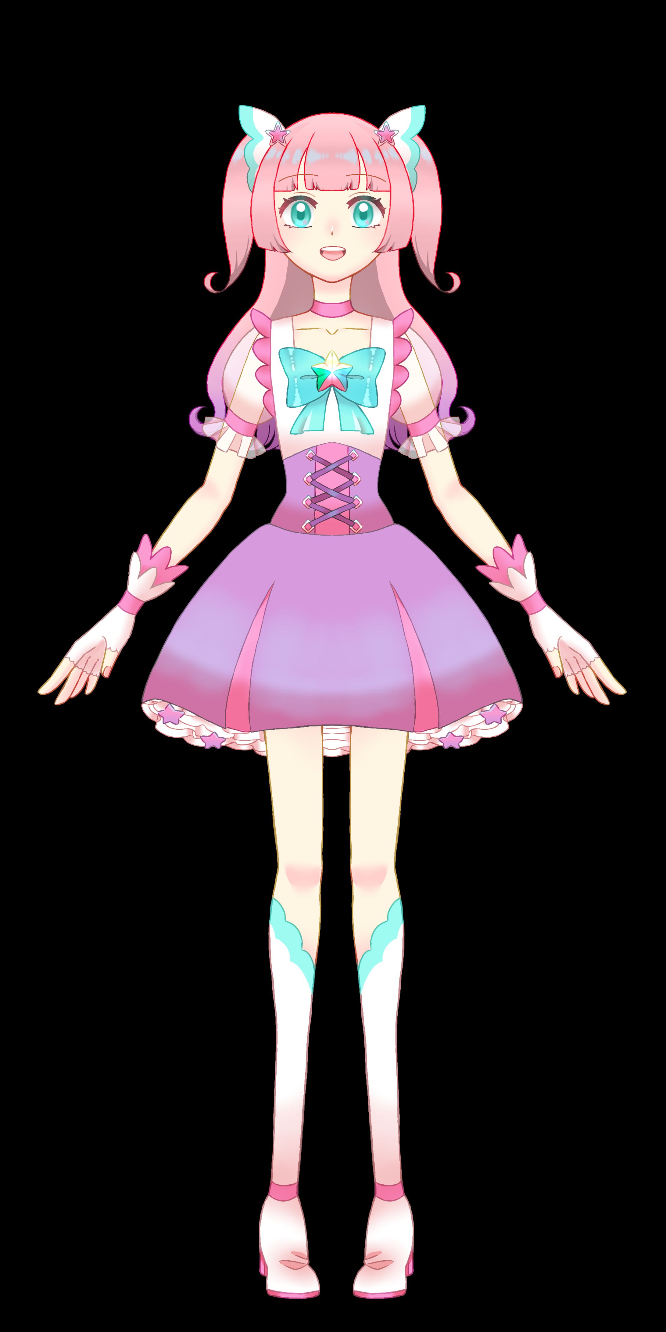 魔法少女ドリーミィ・ステリア / キャラクター立ち絵-1