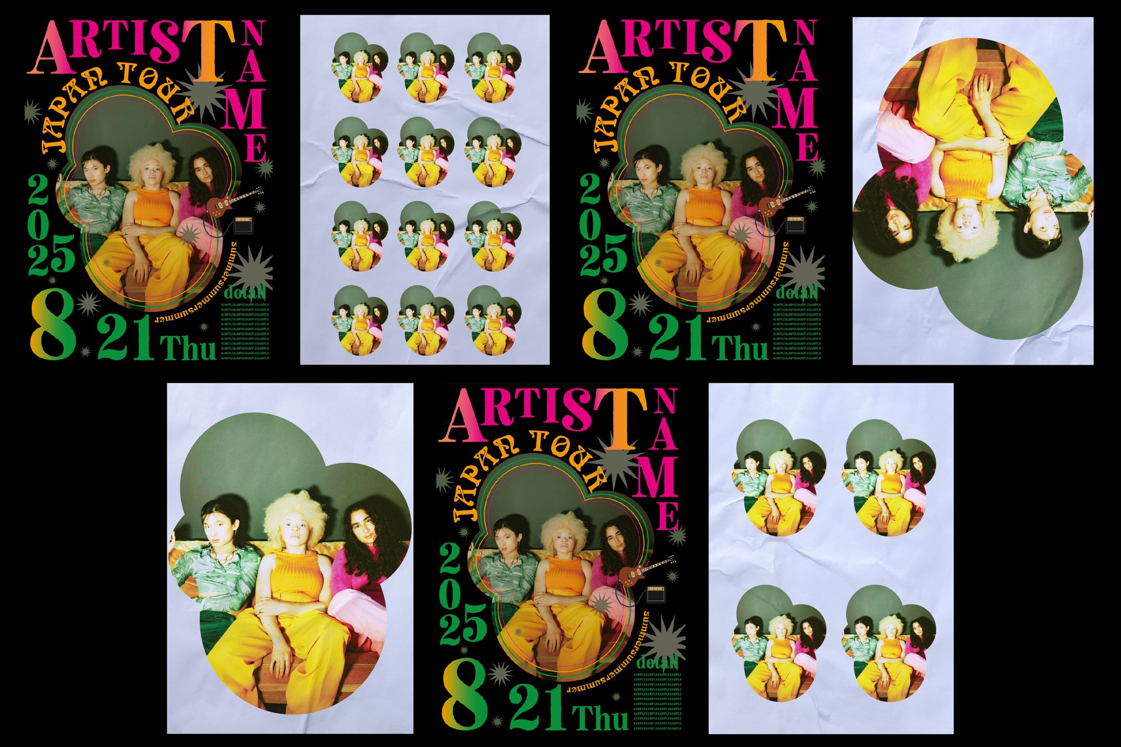 SAMPLE　ミュージックPOSTER　-1