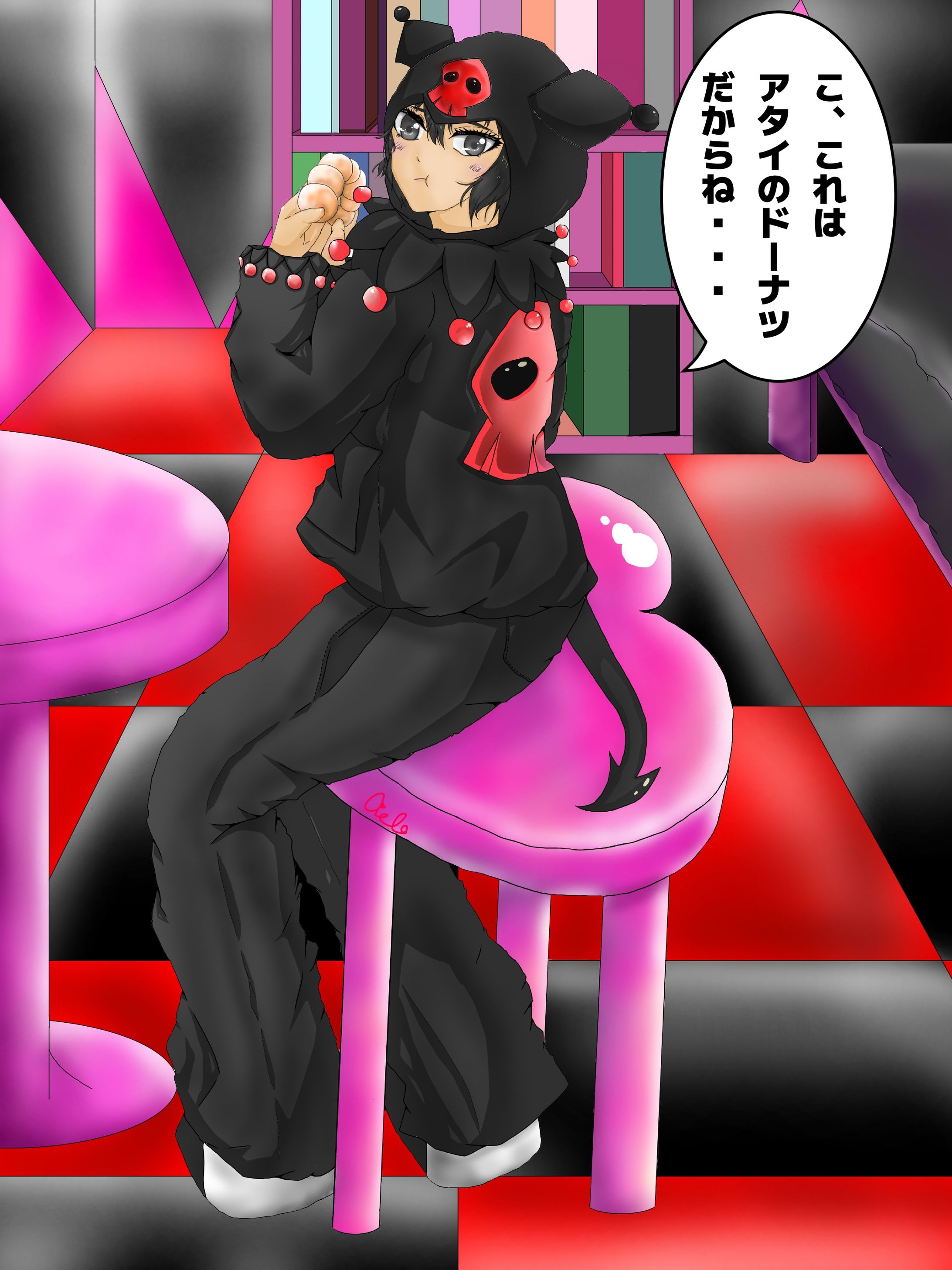 【サンリオ】クロミ(擬人化)-1
