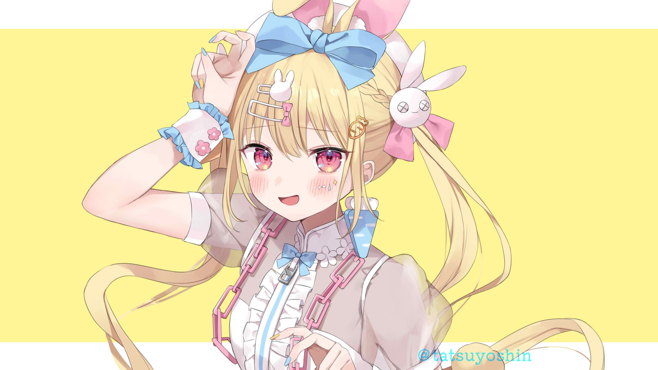 夢兎みるる様　歌ってみた動画イラスト-1
