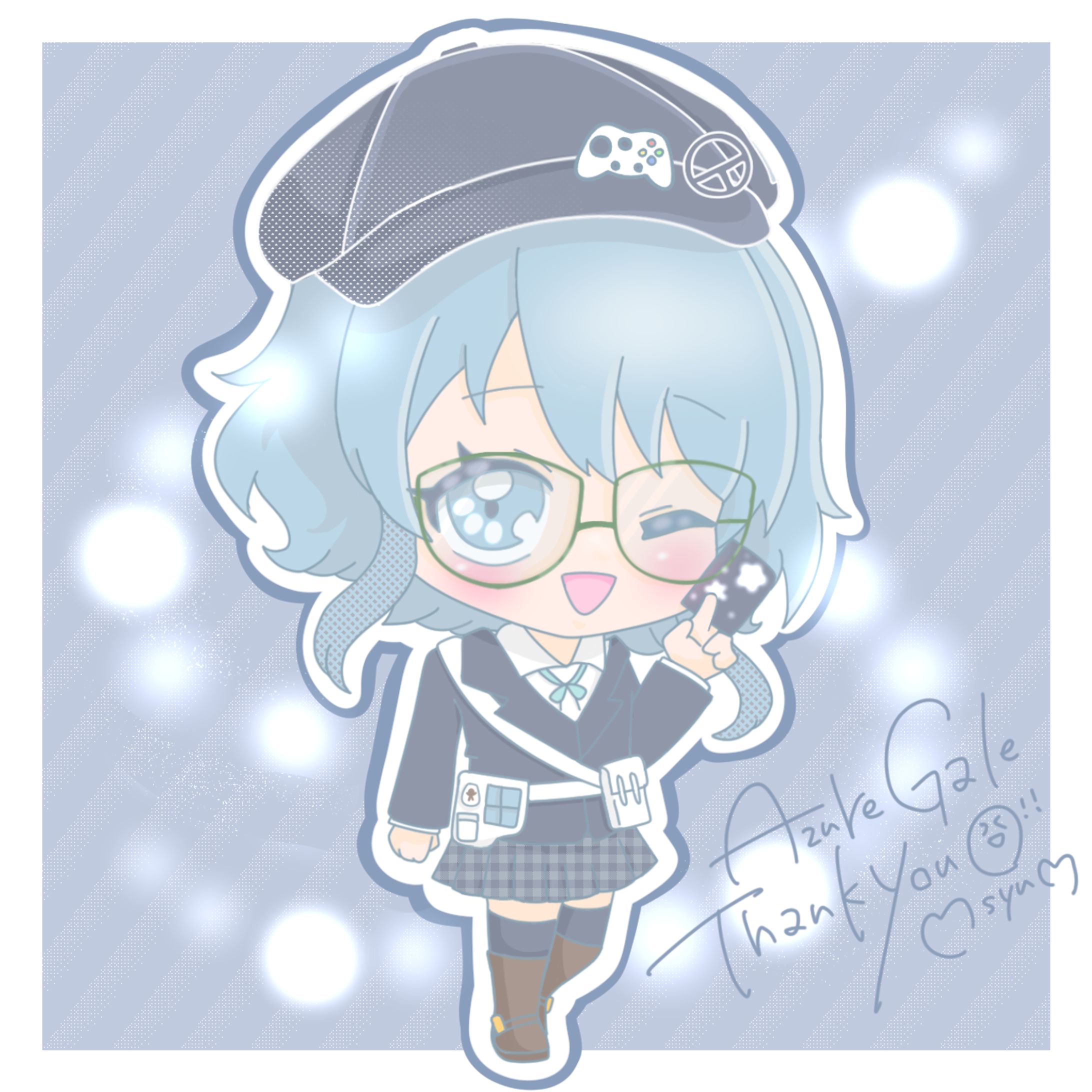 Skeb / SD / azuregaleさん-1
