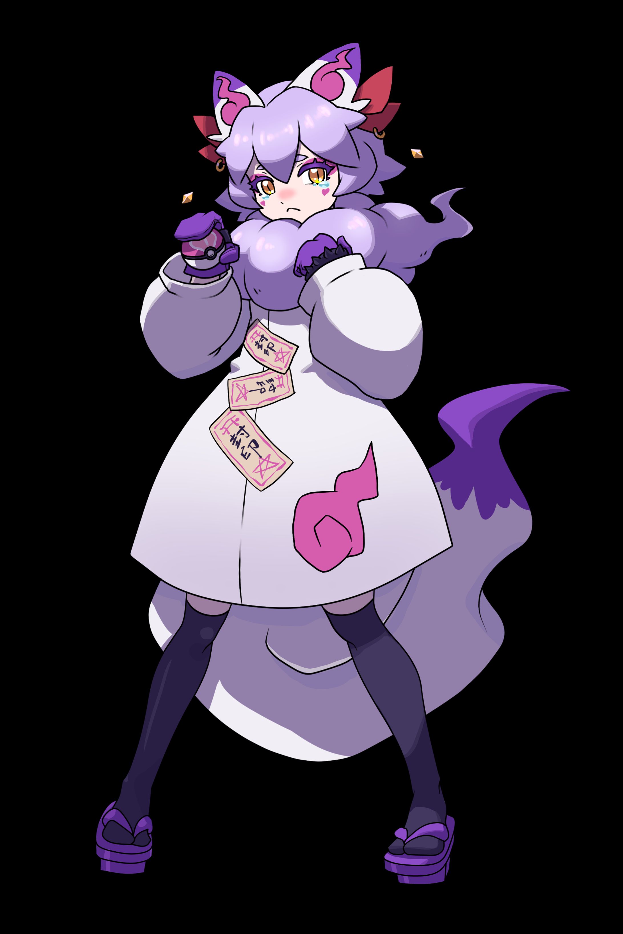 ポケモン風立ち絵｜惑狐フォーリ様-1