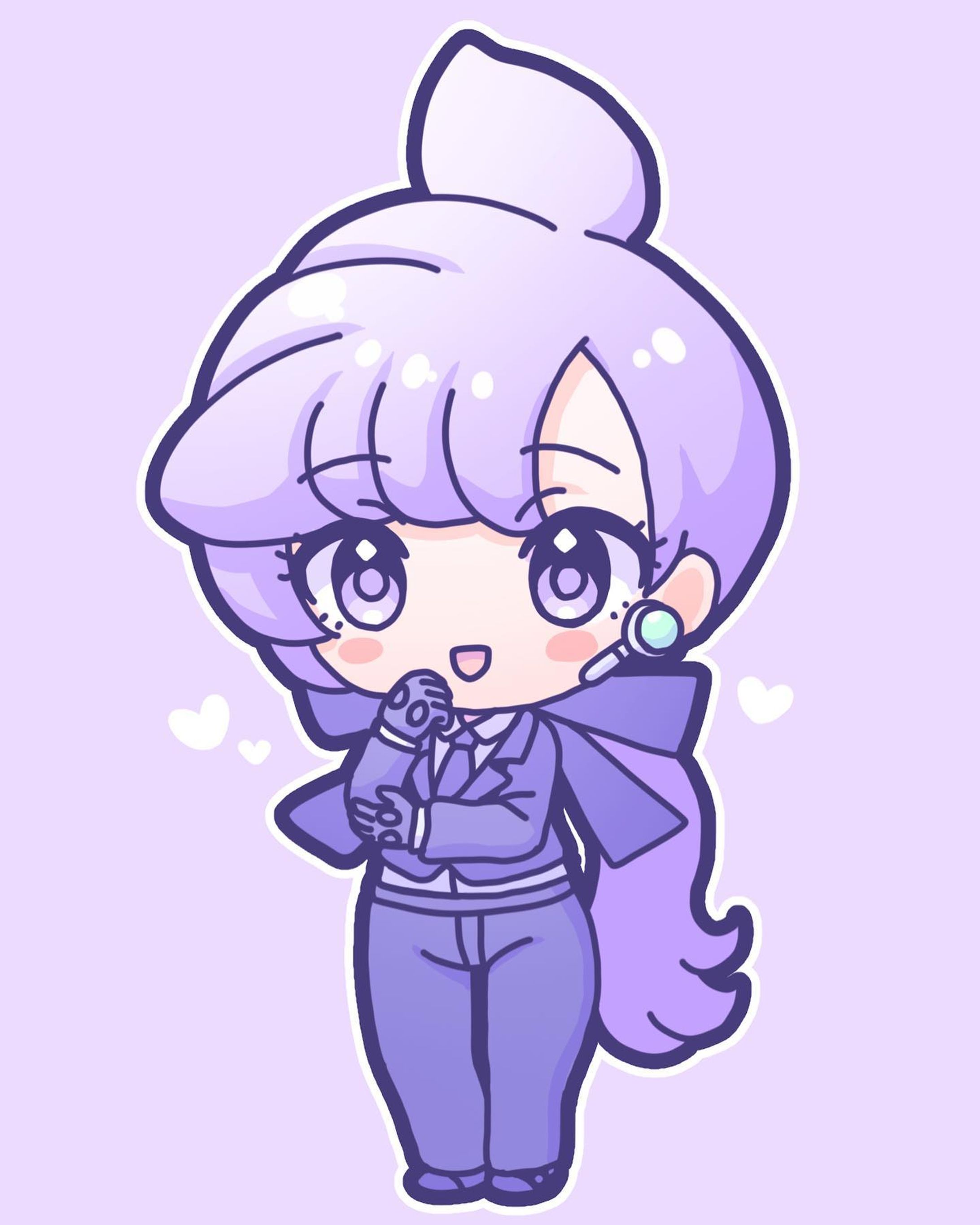リラちゃん　#イラスト　#お絵かき　#お絵描き　#おえかき　#illustration #illust #女の子　#女の子イラスト　#デジタル　#デジタルイラスト　#デジタル絵 #ポケモン　#pokemon #ポケモンサンムーン　#リラ　#ちびキャラ　#ミニキャラ　#二頭身-1