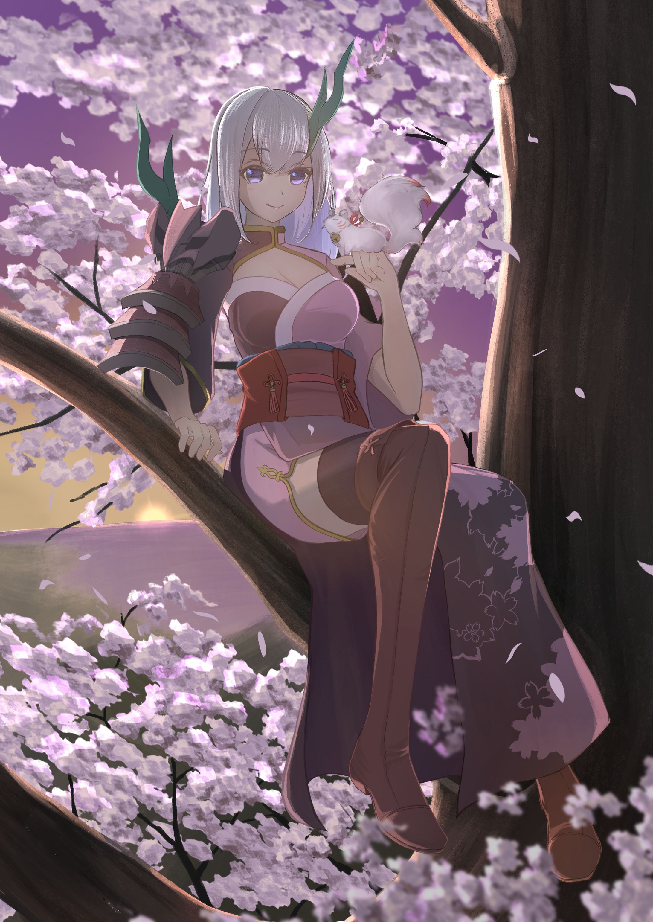 鬼の女剣士（オリジナルキャラ）-1