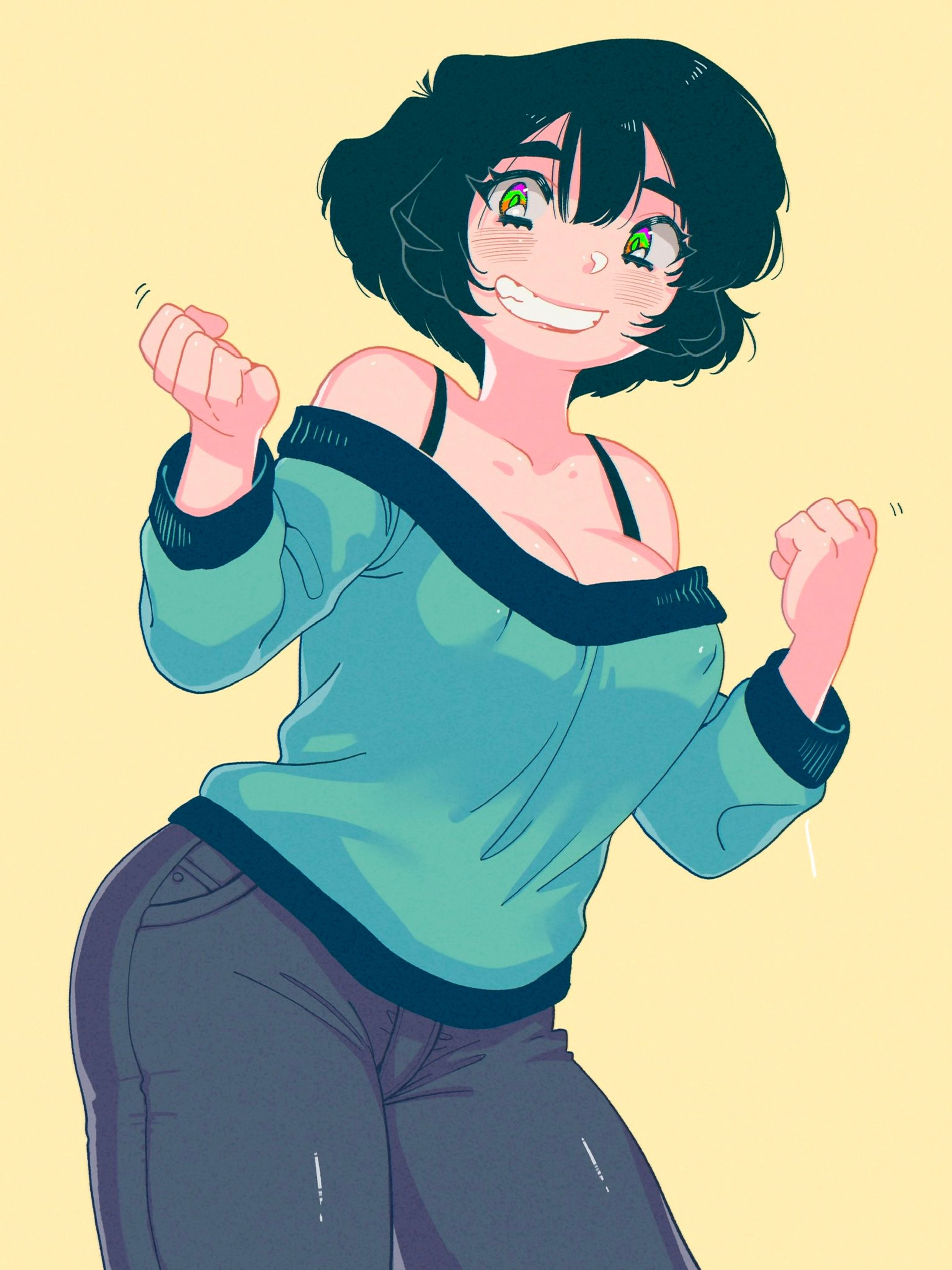 励ましお姉さん-1