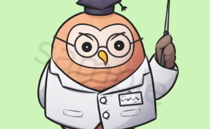 フクロウアイコンイラスト
