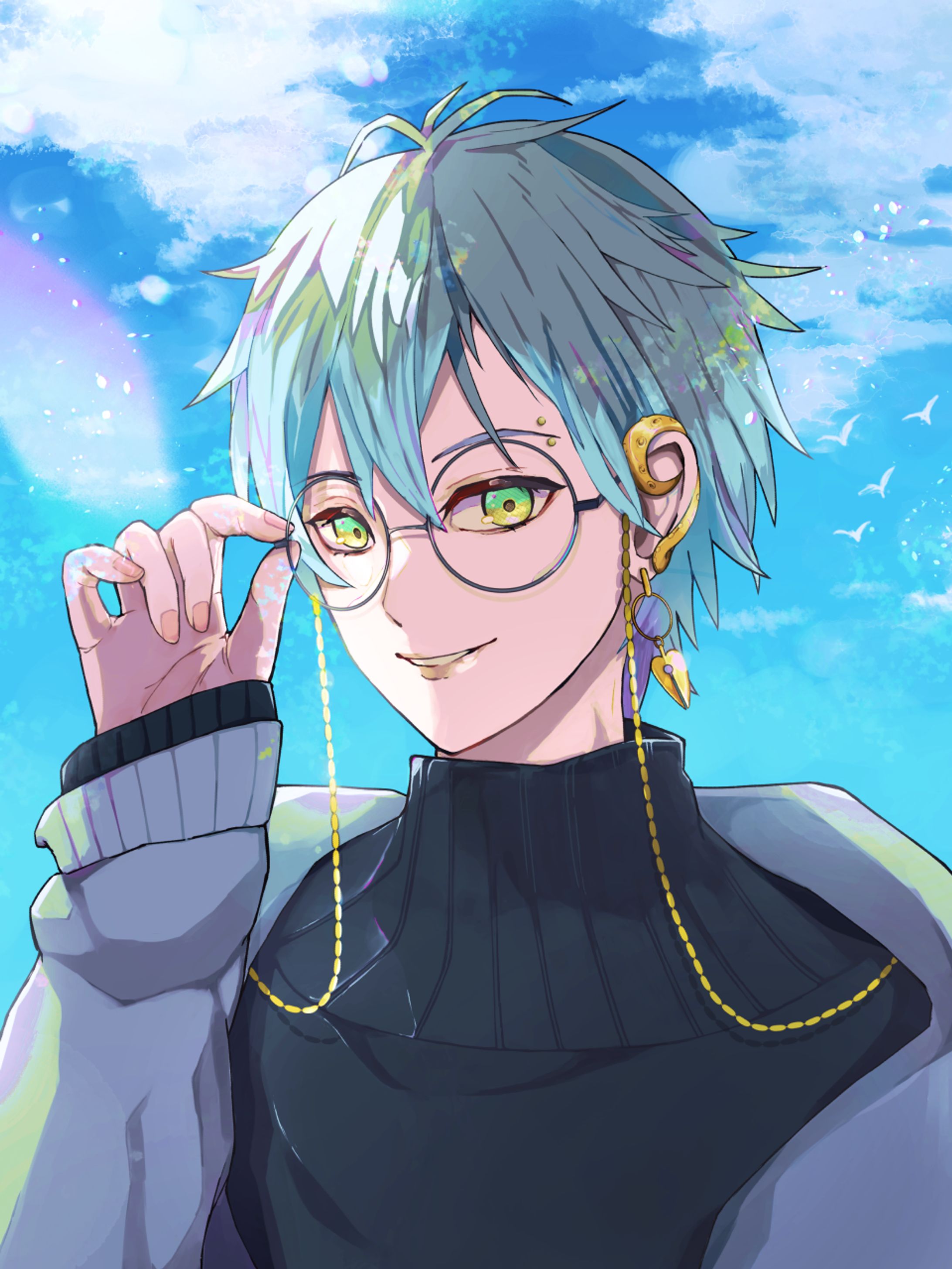 二次創作　Nijisanji EN Ike Eveland-1