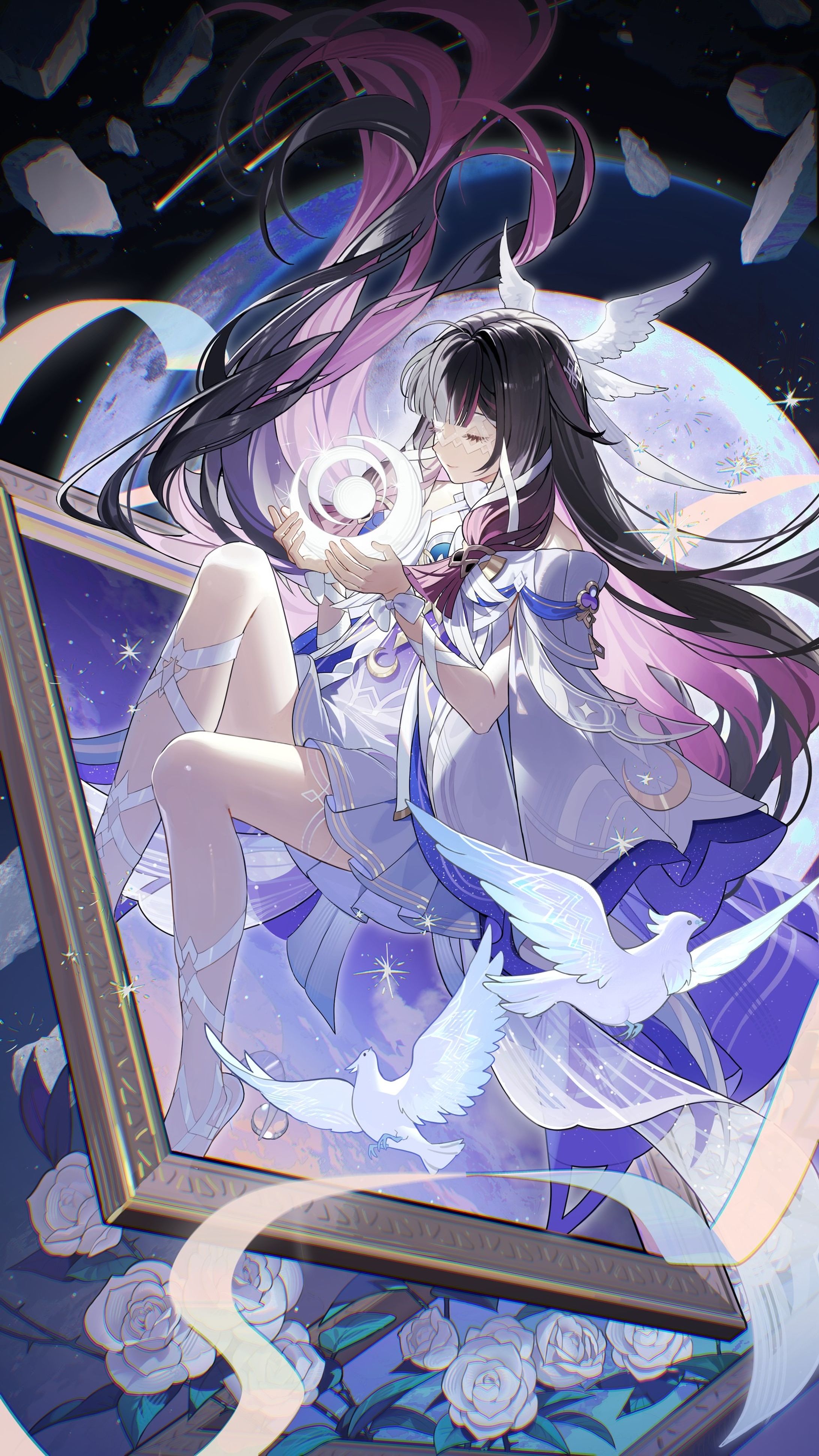 原神 月への帰郷を応援 PRイラスト-1