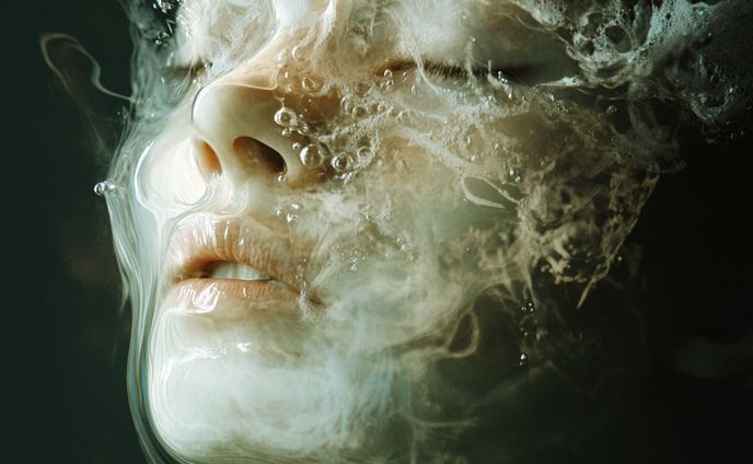 神秘的な女性