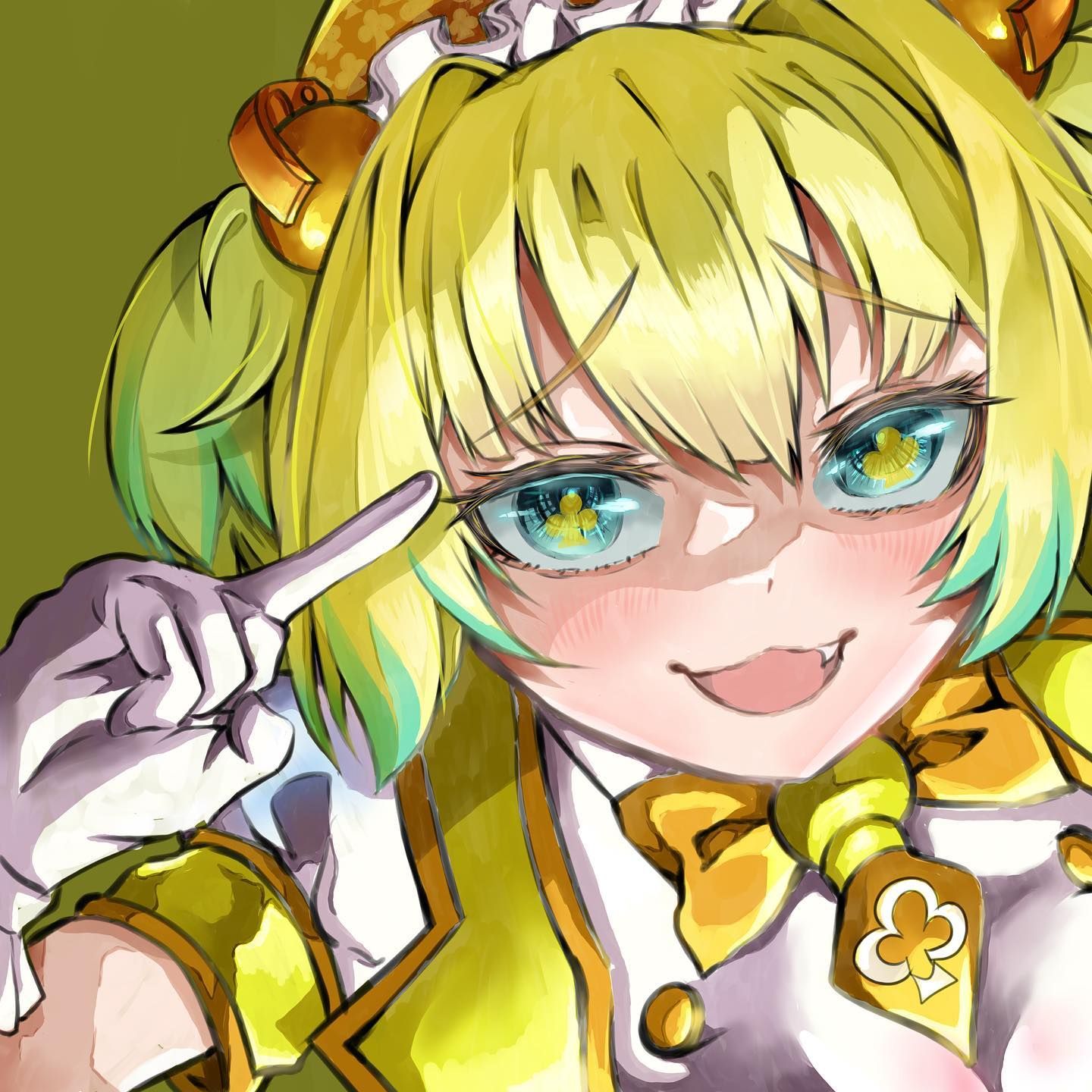 二次創作です！ボンバーガールのパインを描きました！ 今回
