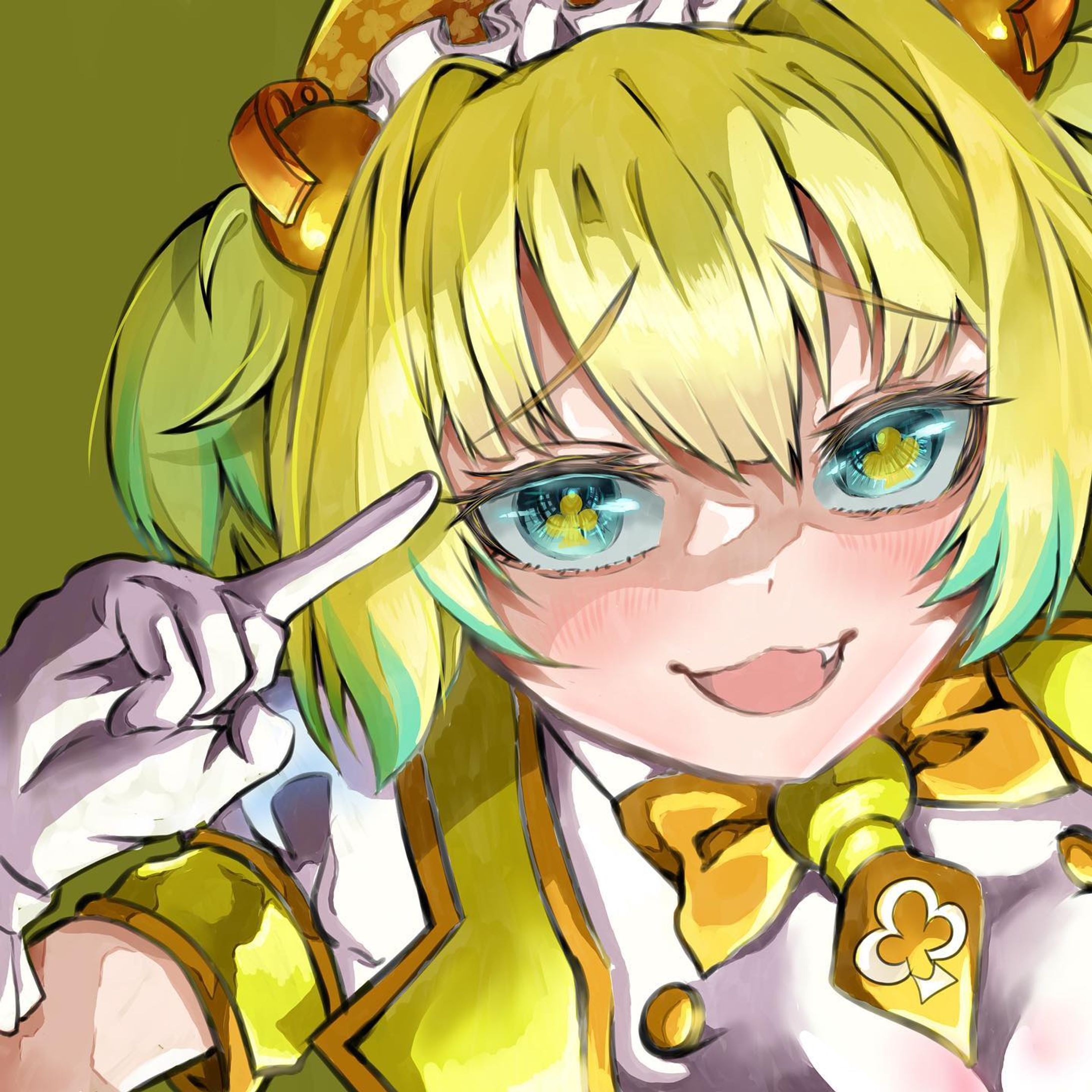 二次創作です！ボンバーガールのパインを描きました！

今回初めてタイムラプス撮ってみたんで良ければ見てみてください！🍍

#ボンバーガール
#ボンバーガールパイン
#パイにゃん-1