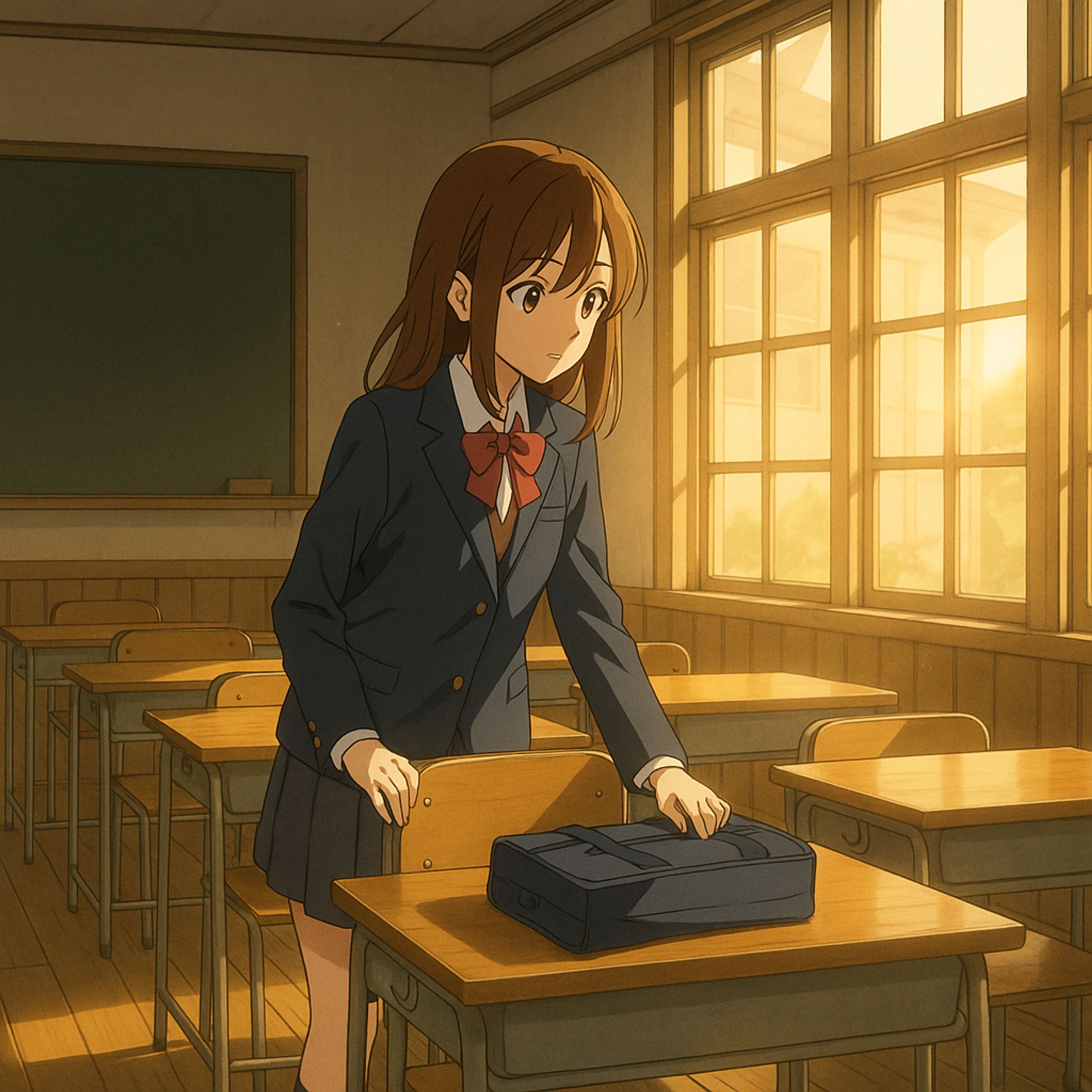 学園アニメ風台本より：生成GPT-1