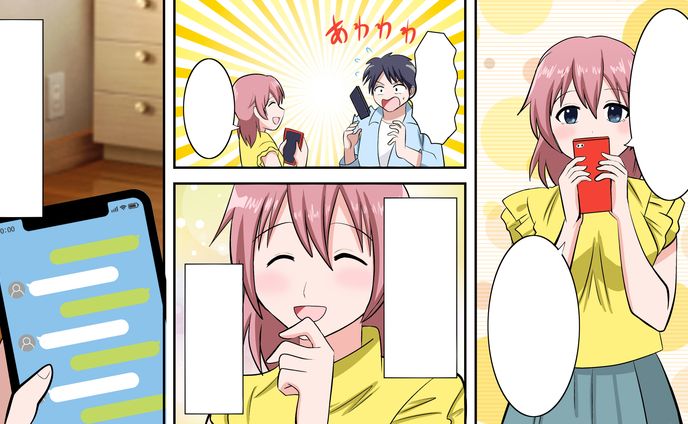 漫画動画サンプル[2023年][恋愛系][自主制作②]