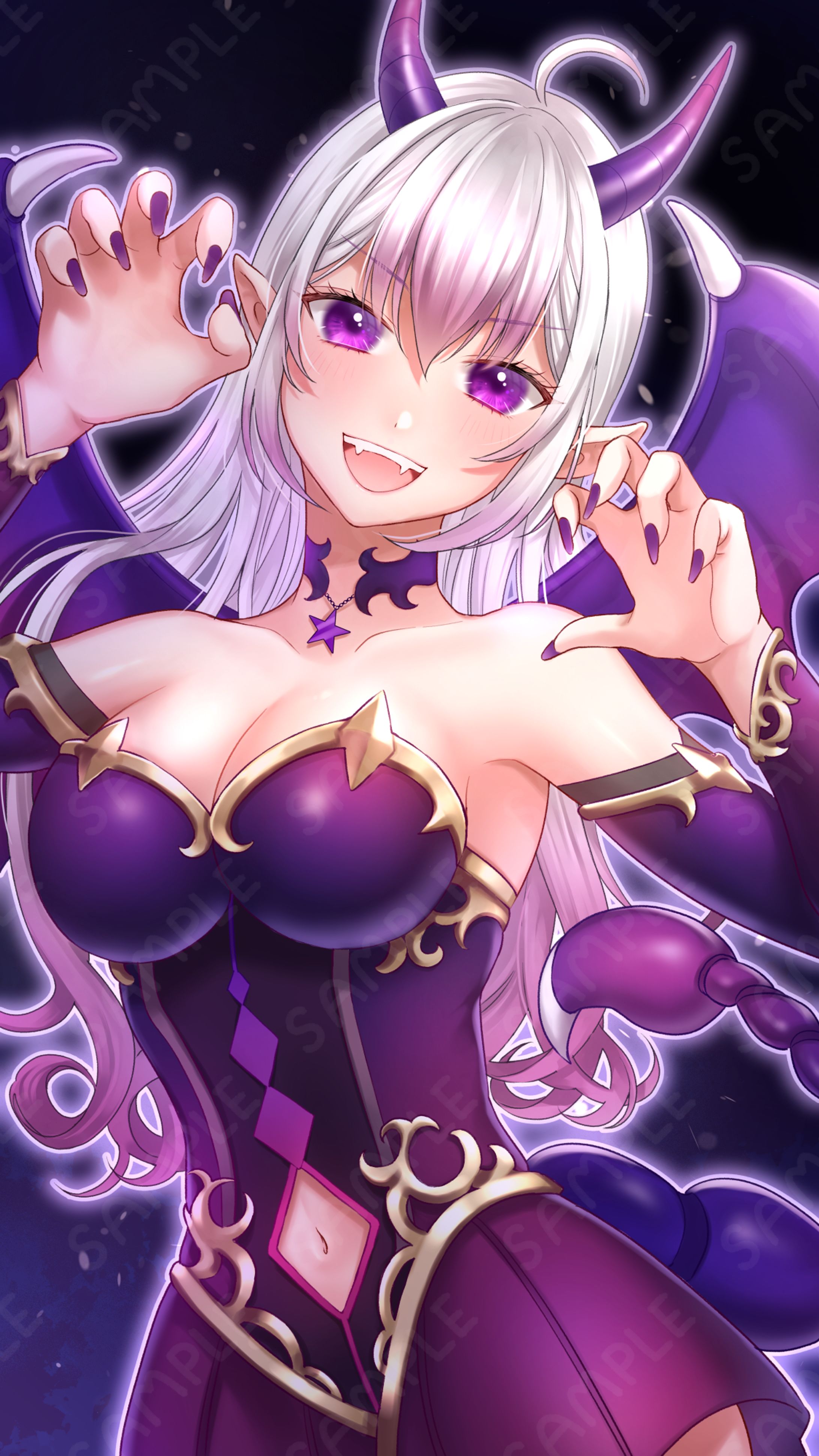  配信用イラスト サソリ小悪魔な女の子-1