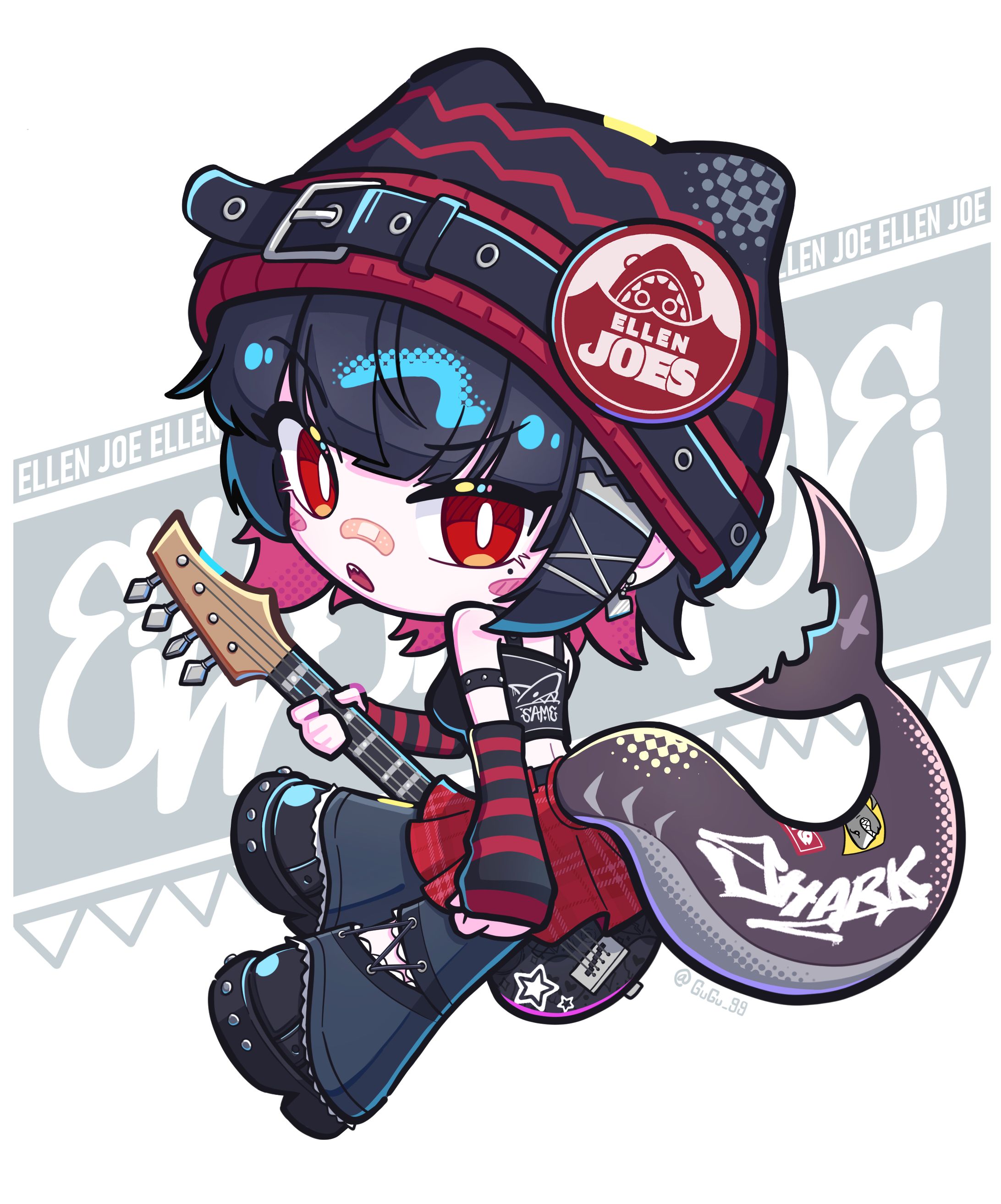 (二次創作)エレン・ジョーをパンク風に-1