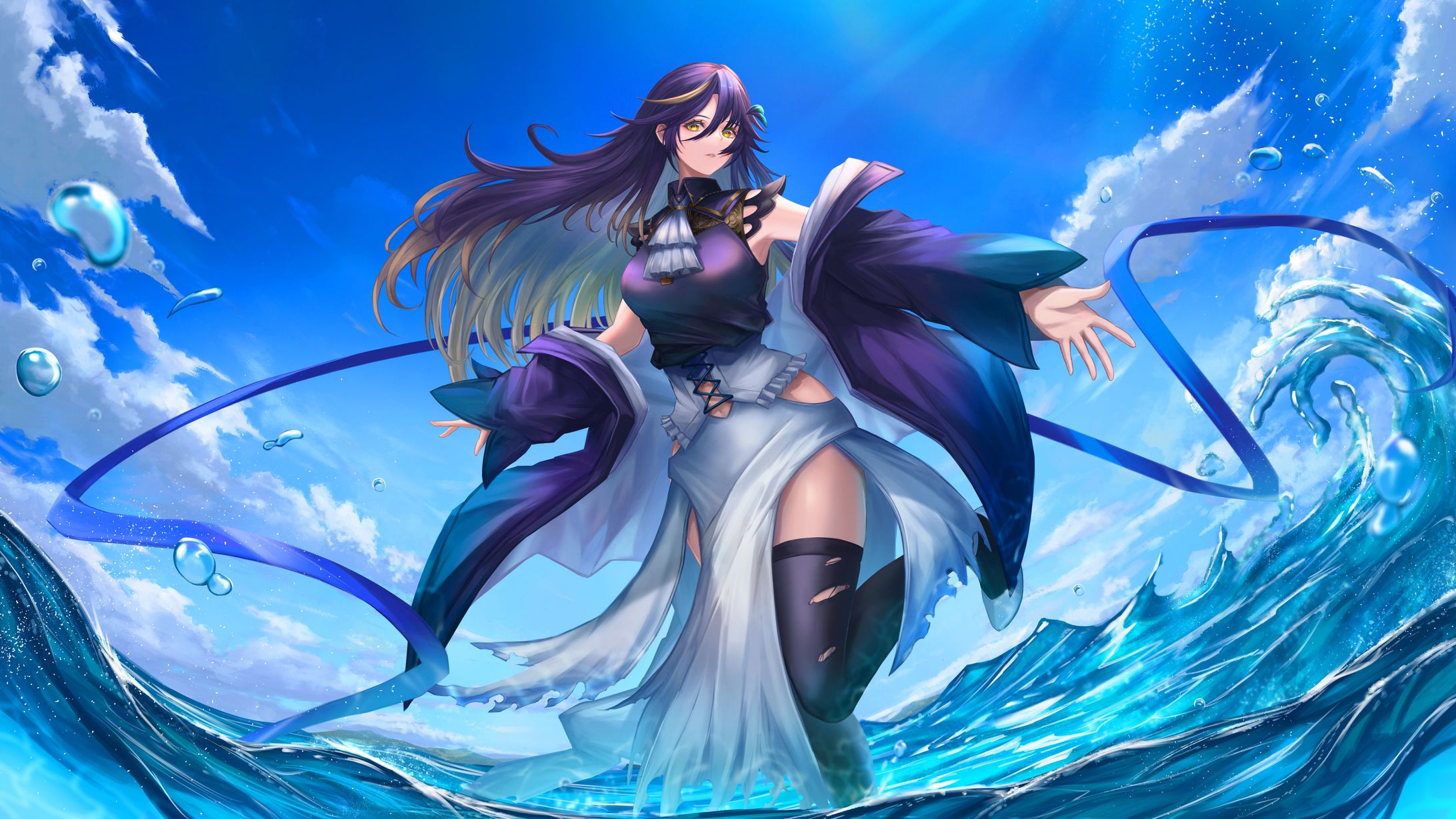 【works】Vtuber 飛鳥瑠藍様　MVイラスト-1