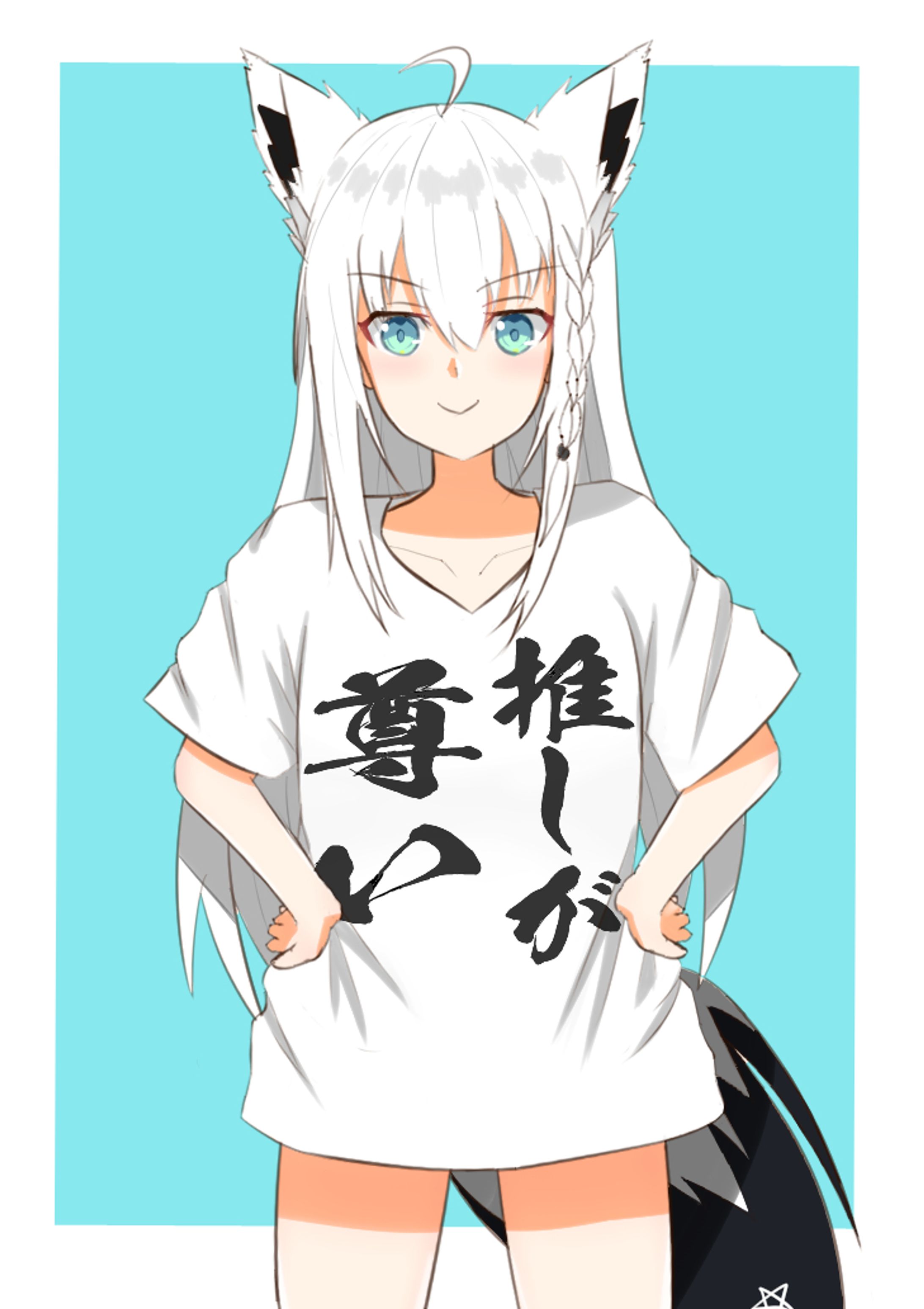 でかTシャツのフブキちゃん！-1