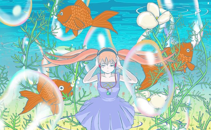 音楽に溺れて