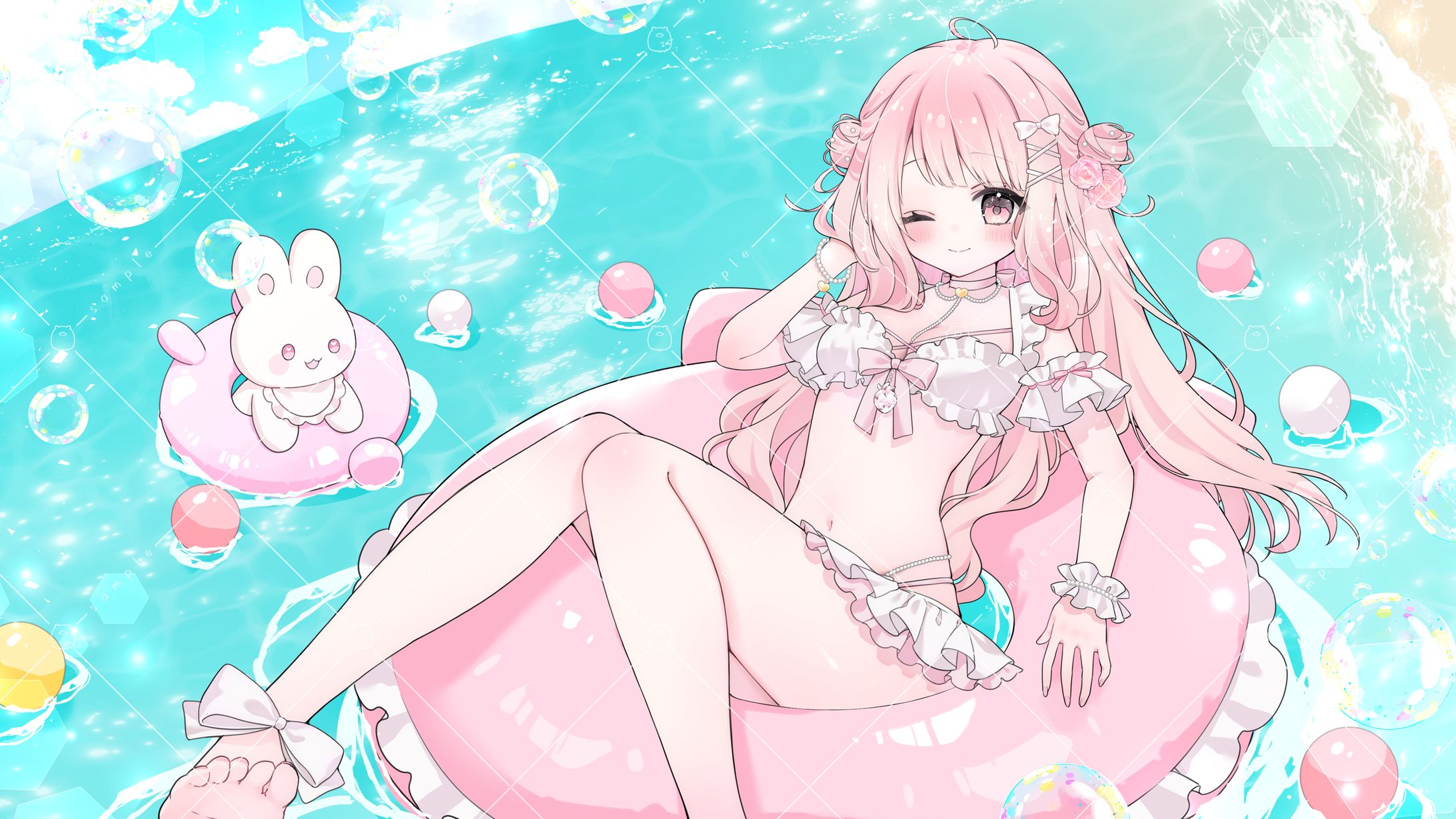 〈お仕事〉淡雪ろぜ様 活動用イラスト-1