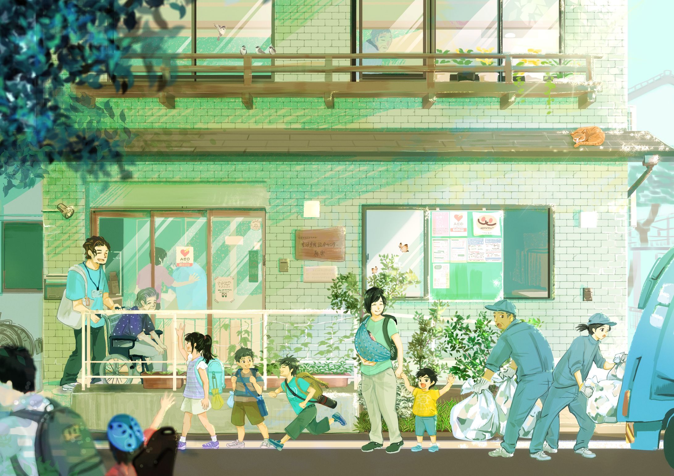 朝のひととき-1