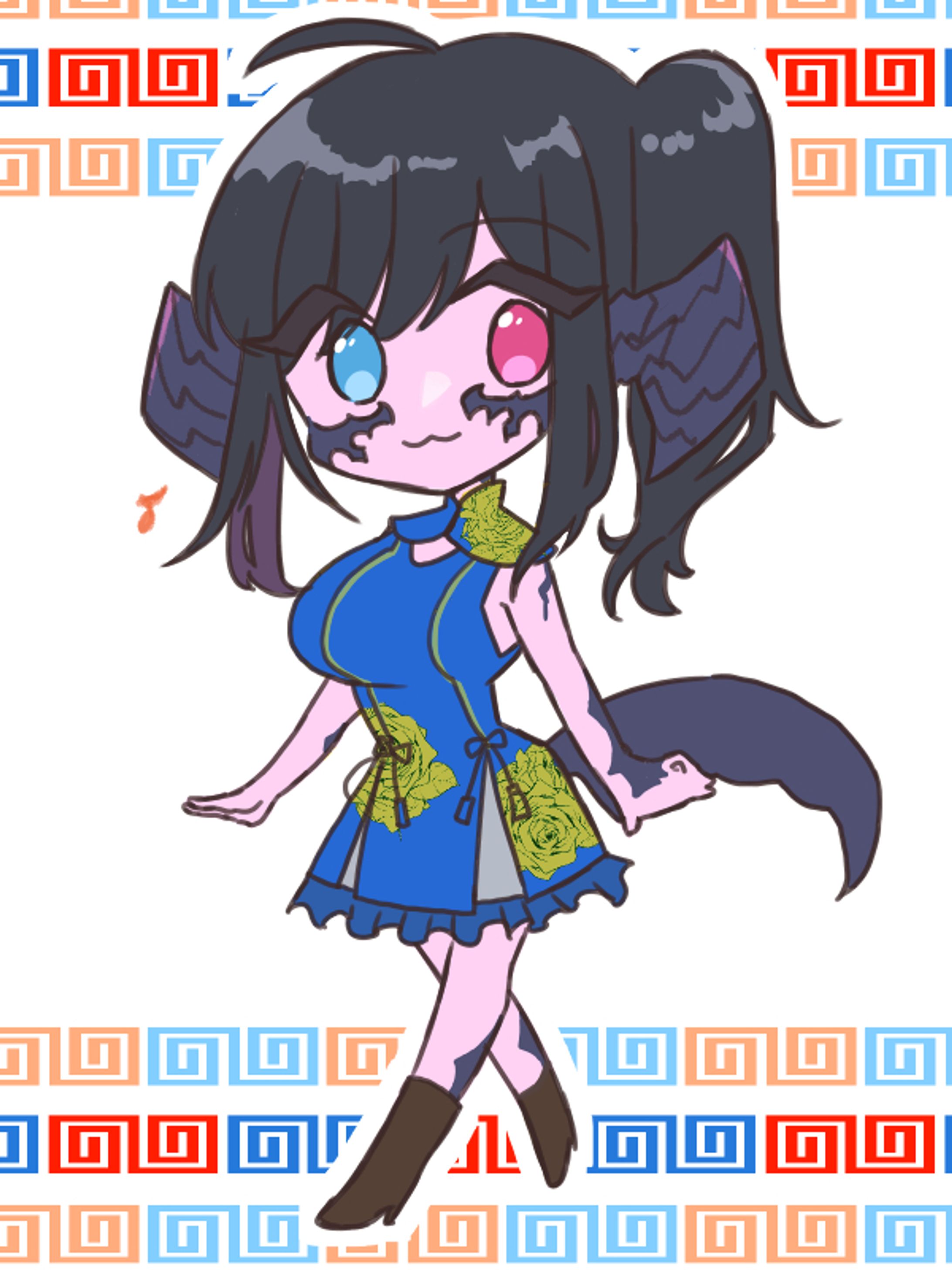 【FF14】ちびきゃら絵-1