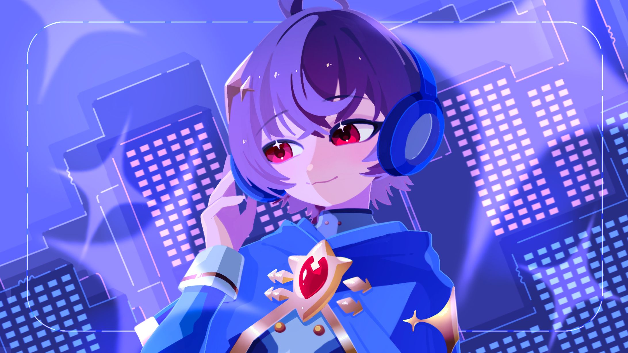 【commission】歌ってみたMVイラスト-1