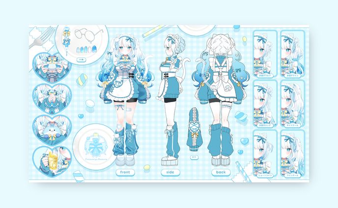 夏宮らむね様 / THREE VIEWS DRAWING DESIGN