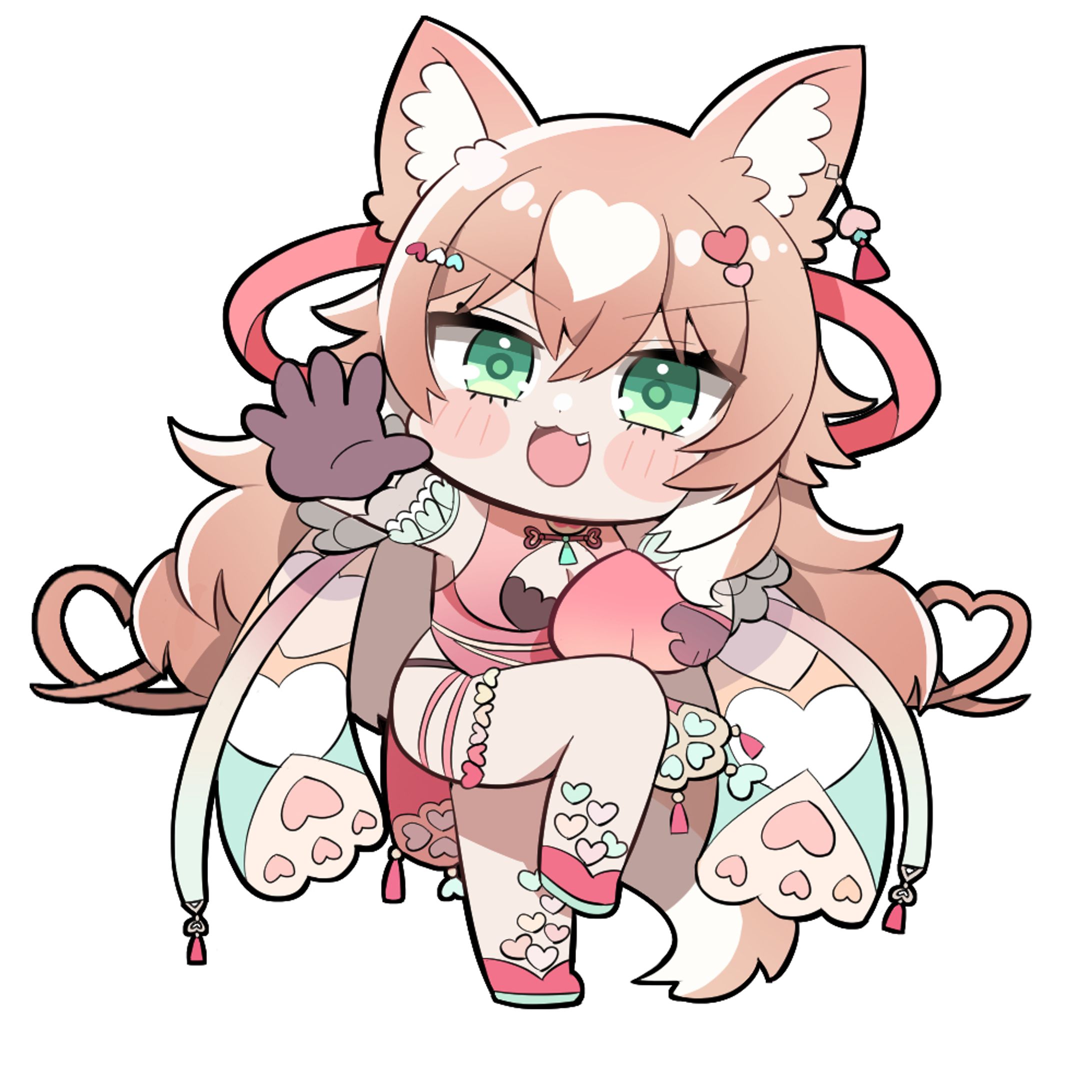 萌々路いりぬ様　歌ってみたMVイラスト-1