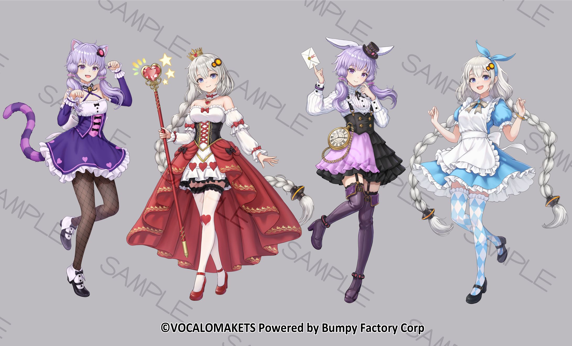 【結月ゆかり、紲星あかり公認コラボ】『不思議の国のゆかりとあかり』-1