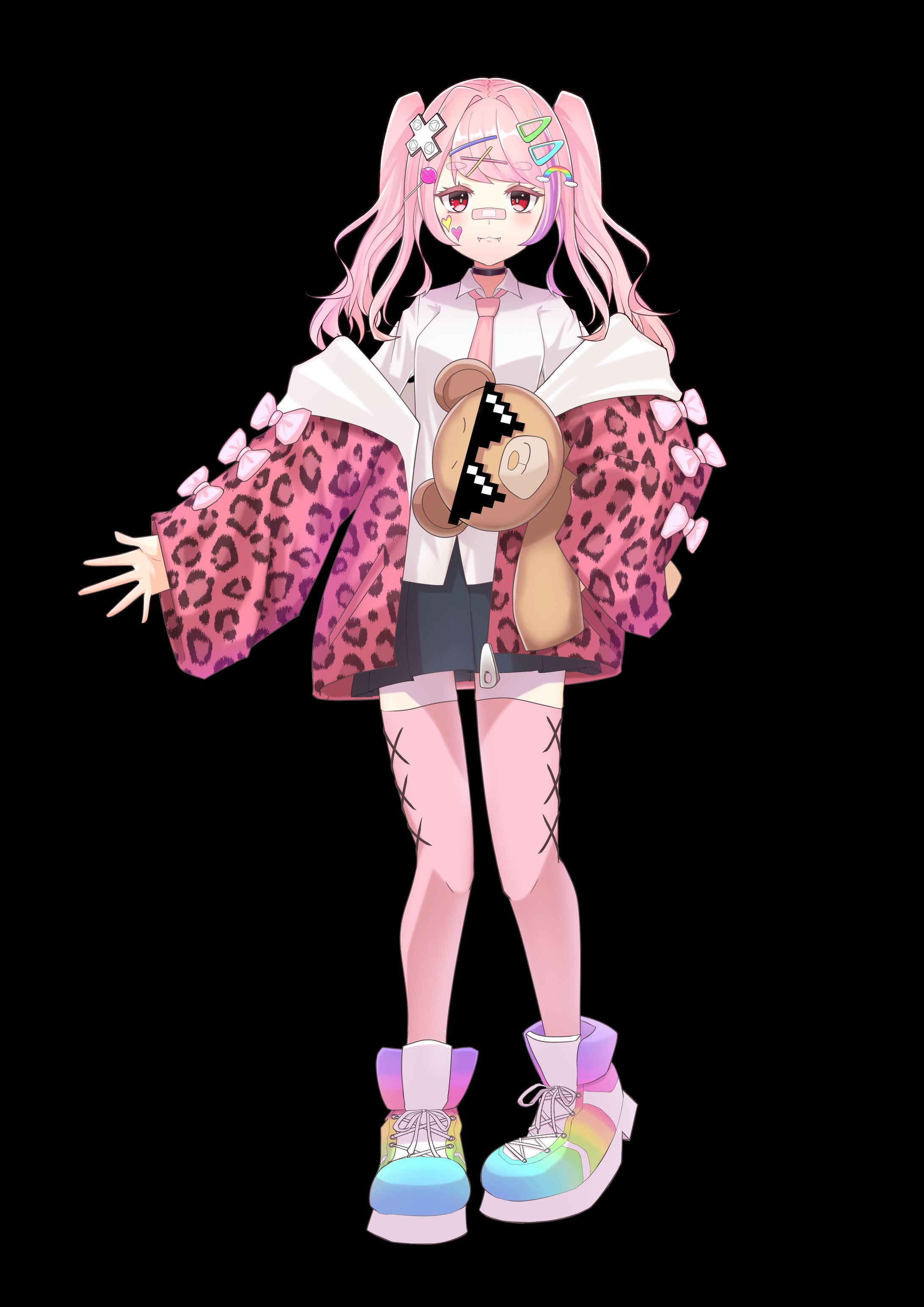 Vtuber想定オリジナル立ち絵-1