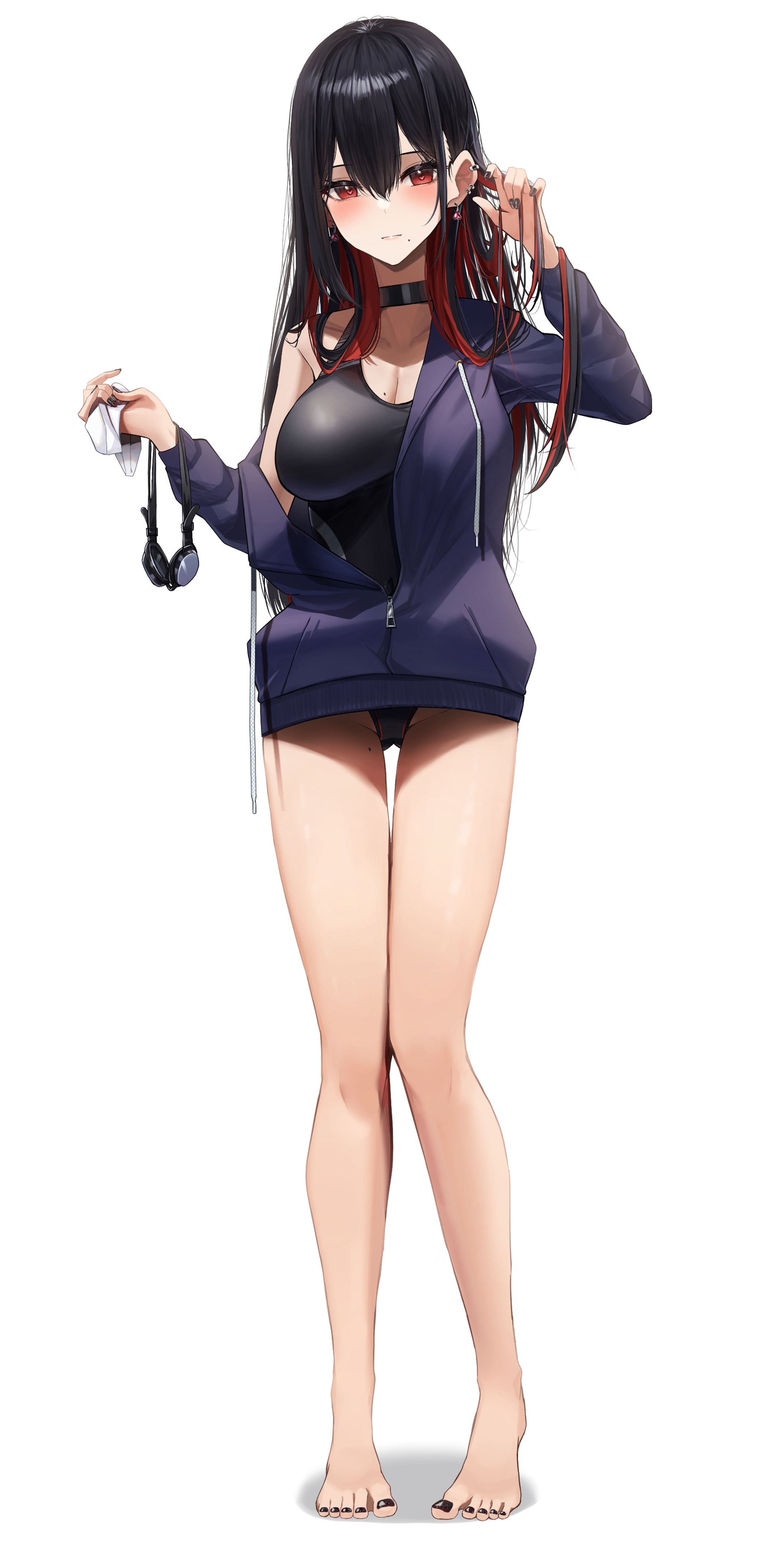 【立ち絵】インナーカラーちゃん-1